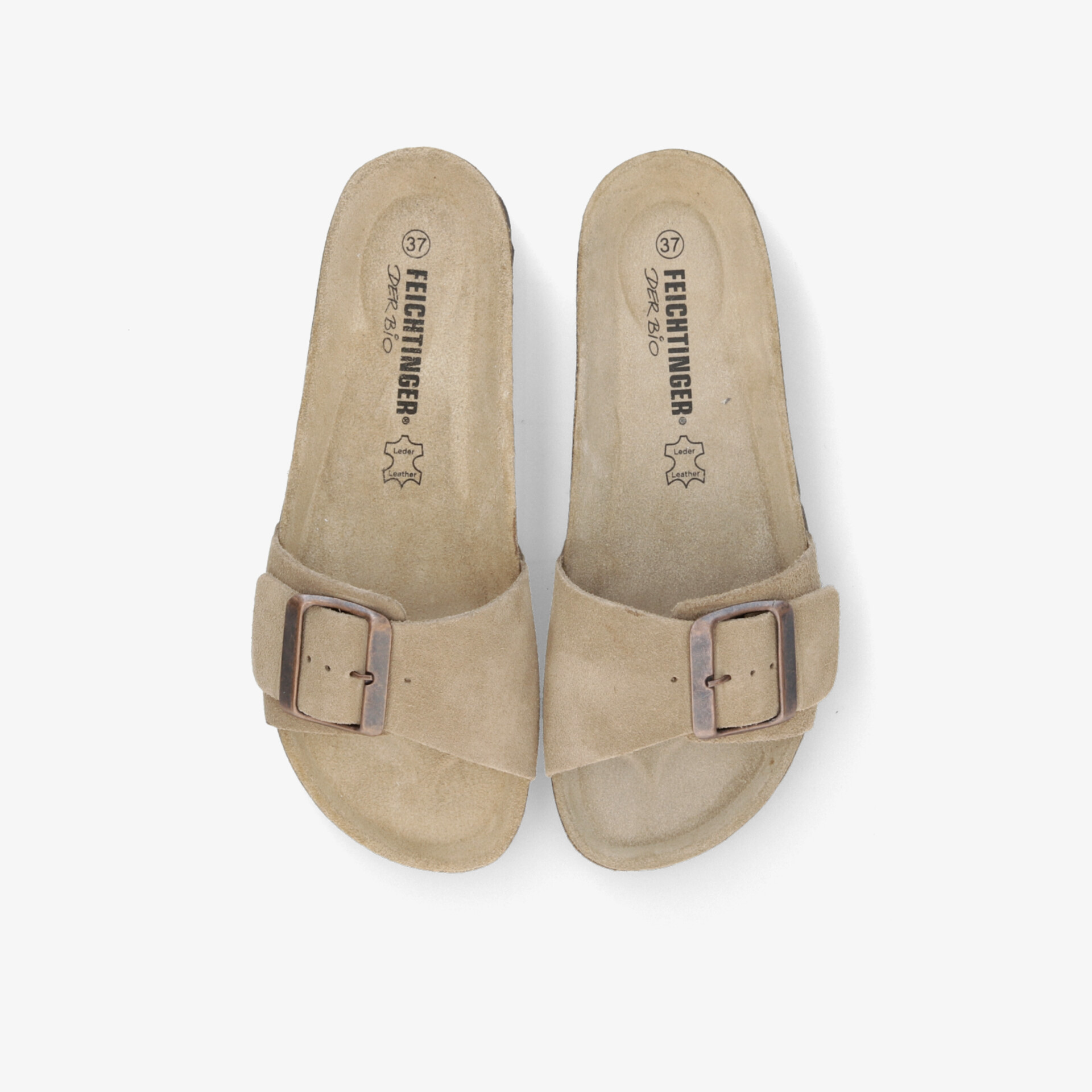 Bequeme beige Sandalen mit verstellbarer Schnalle und weichem Fußbett, ideales sommerliches Schuhwerk