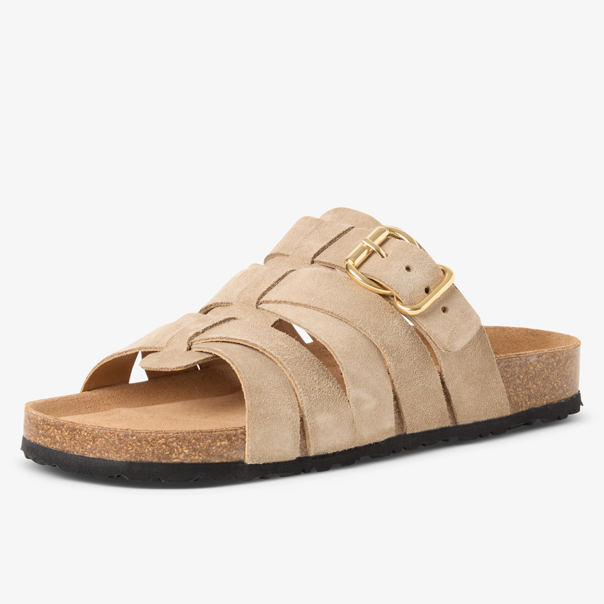 Bequeme Sandale mit verstellbarem Riemen und weichem Fußbett für optimalen Tragekomfort