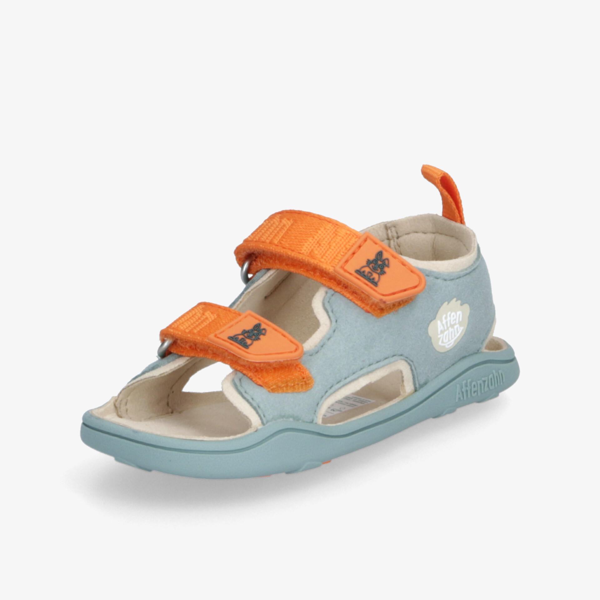 Bequeme und farbenfrohe Sandale mit verstellbaren Riemen und rutschfester Sohle.