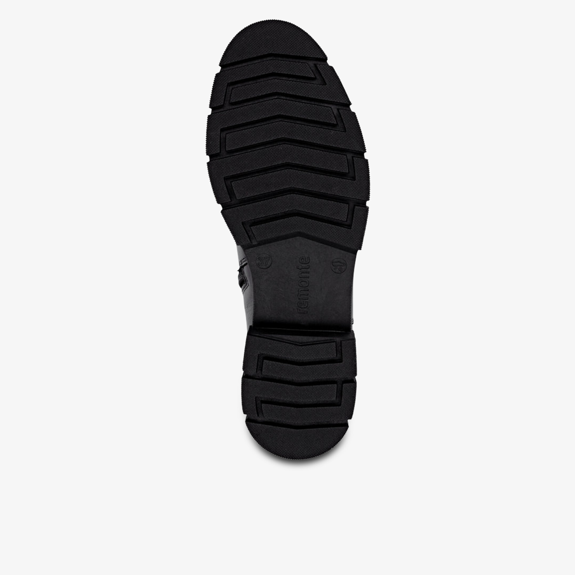 Stabile und rutschfeste Schuhsohle mit tiefem Profil für optimalen Halt auf verschiedenen Untergründen