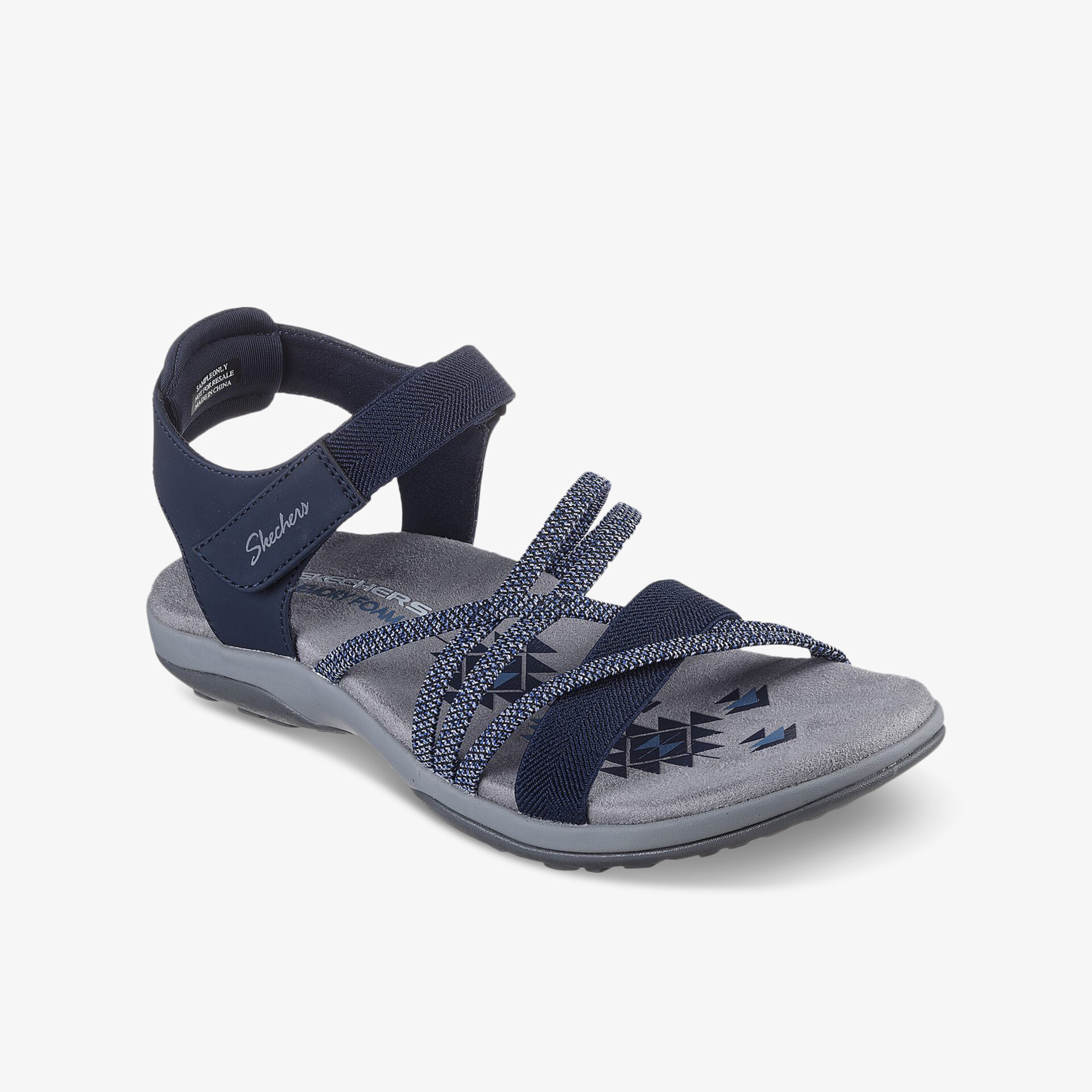 Leichte sportliche Sandale mit verstellbaren Riemen, gepolsterter Innensohle und rutschfester Sohle für hohen Tragekomfort