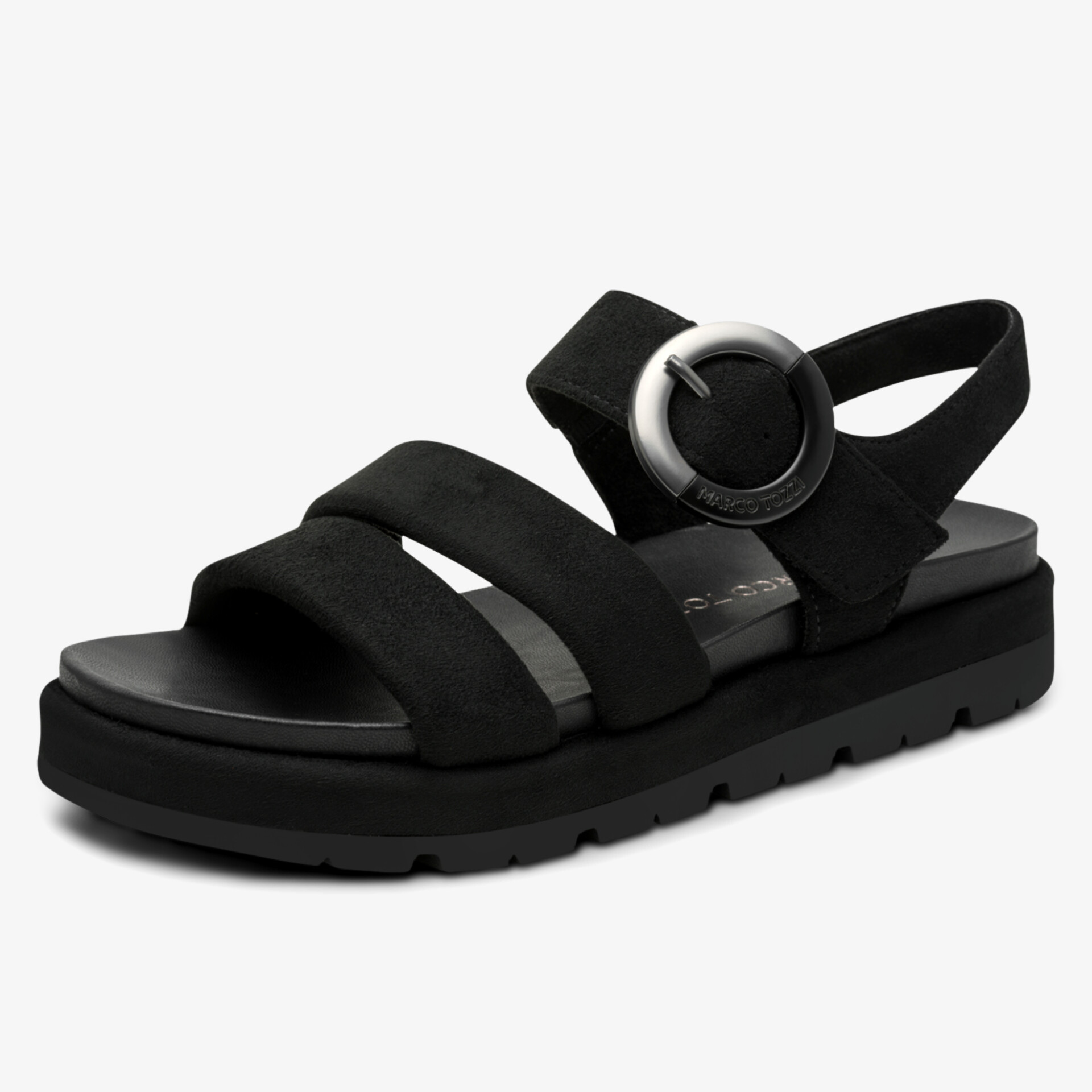 Bequeme Sandale mit weichem Obermaterial und verstellbarem Riemen für optimalen Halt und Komfort