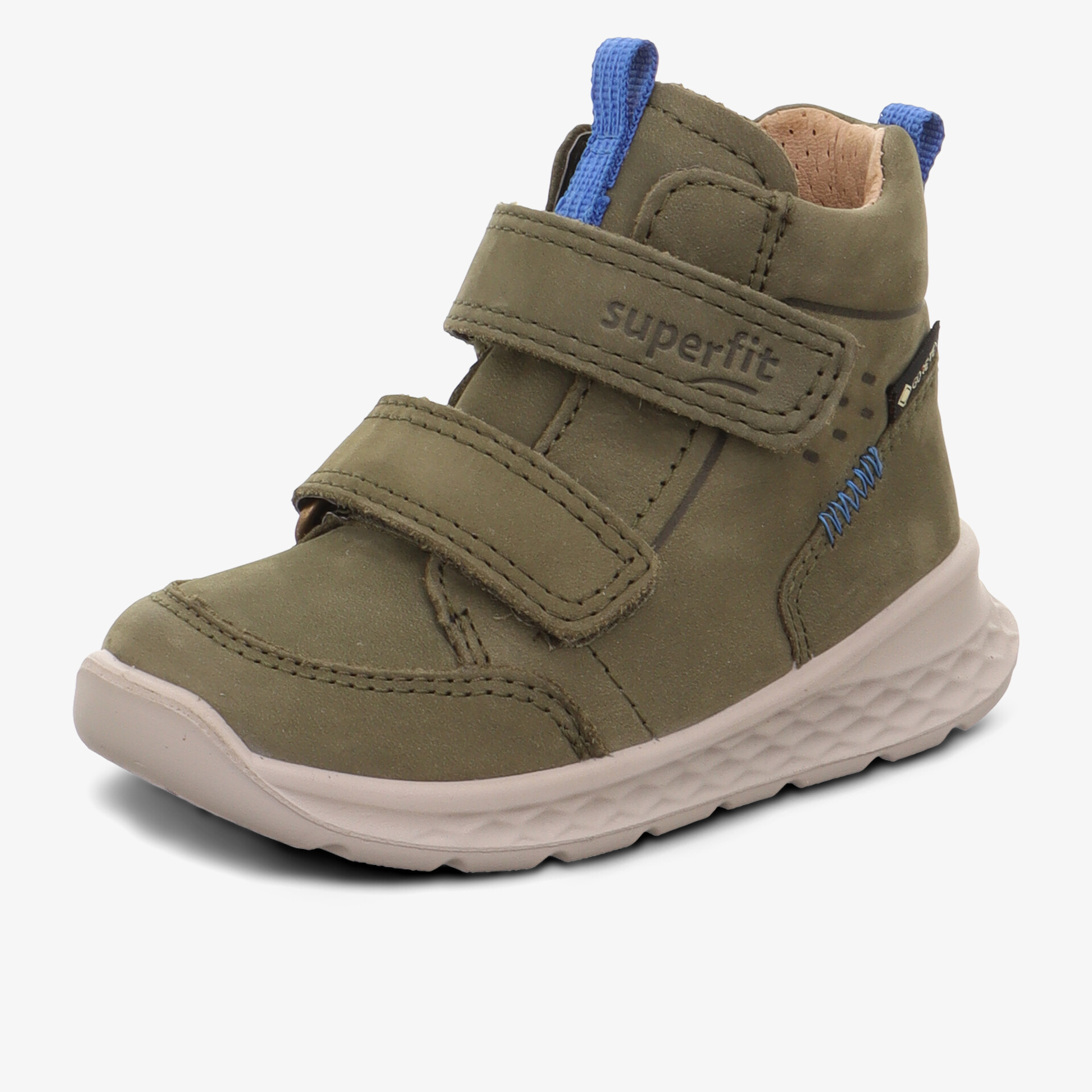Robuster Kinderschuh mit flexiblem Klettverschluss und rutschfester Sohle für hohen Komfort und sicheren Halt