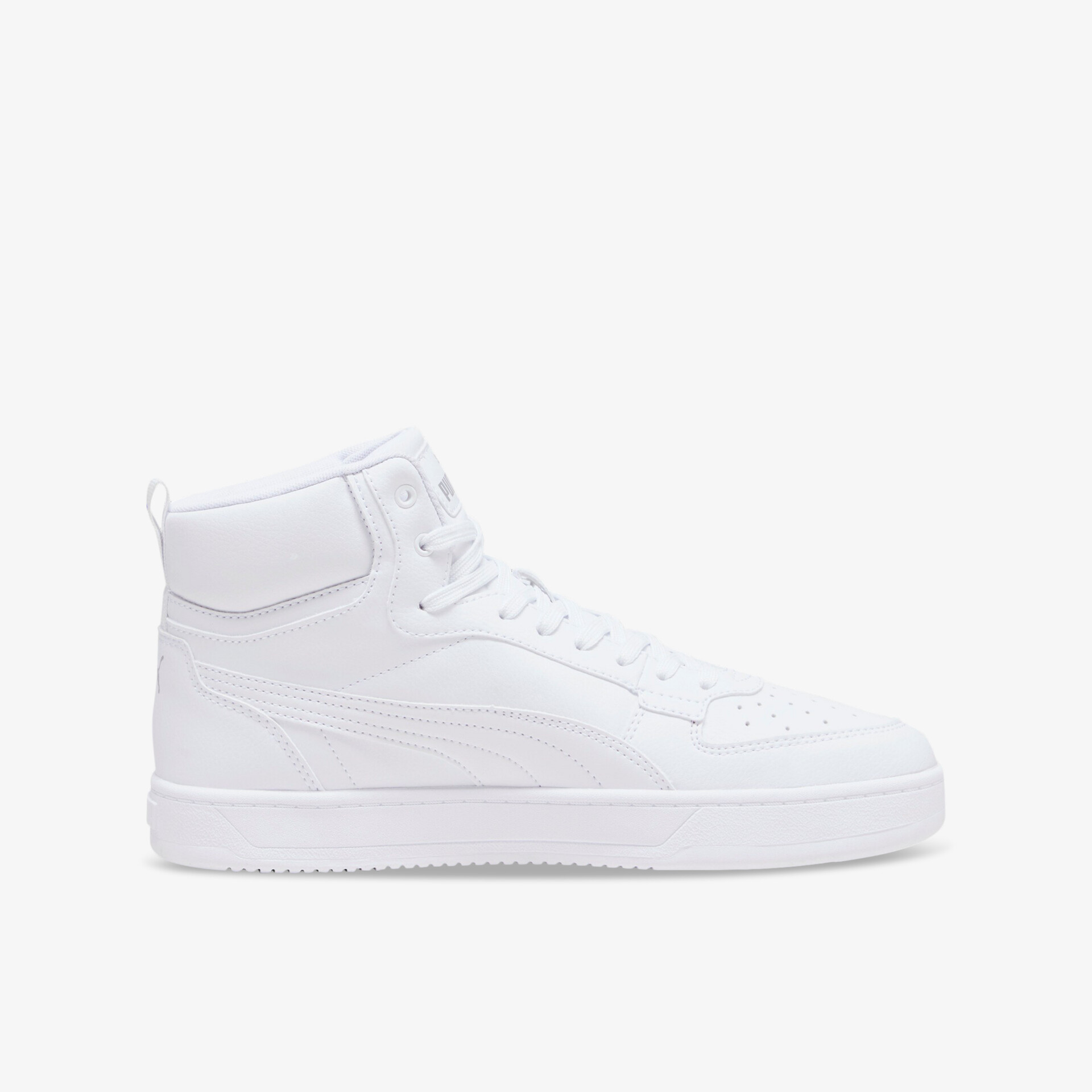 Moderner weißer High-Top Sneaker mit klassischem Design und komfortabler Passform für jeden Tag.