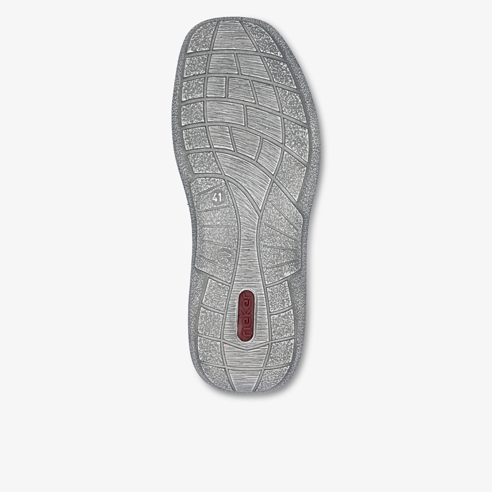 Robuste und langlebige Schuhsohle mit rutschfestem, profiliertem Design für optimalen Halt und Komfort