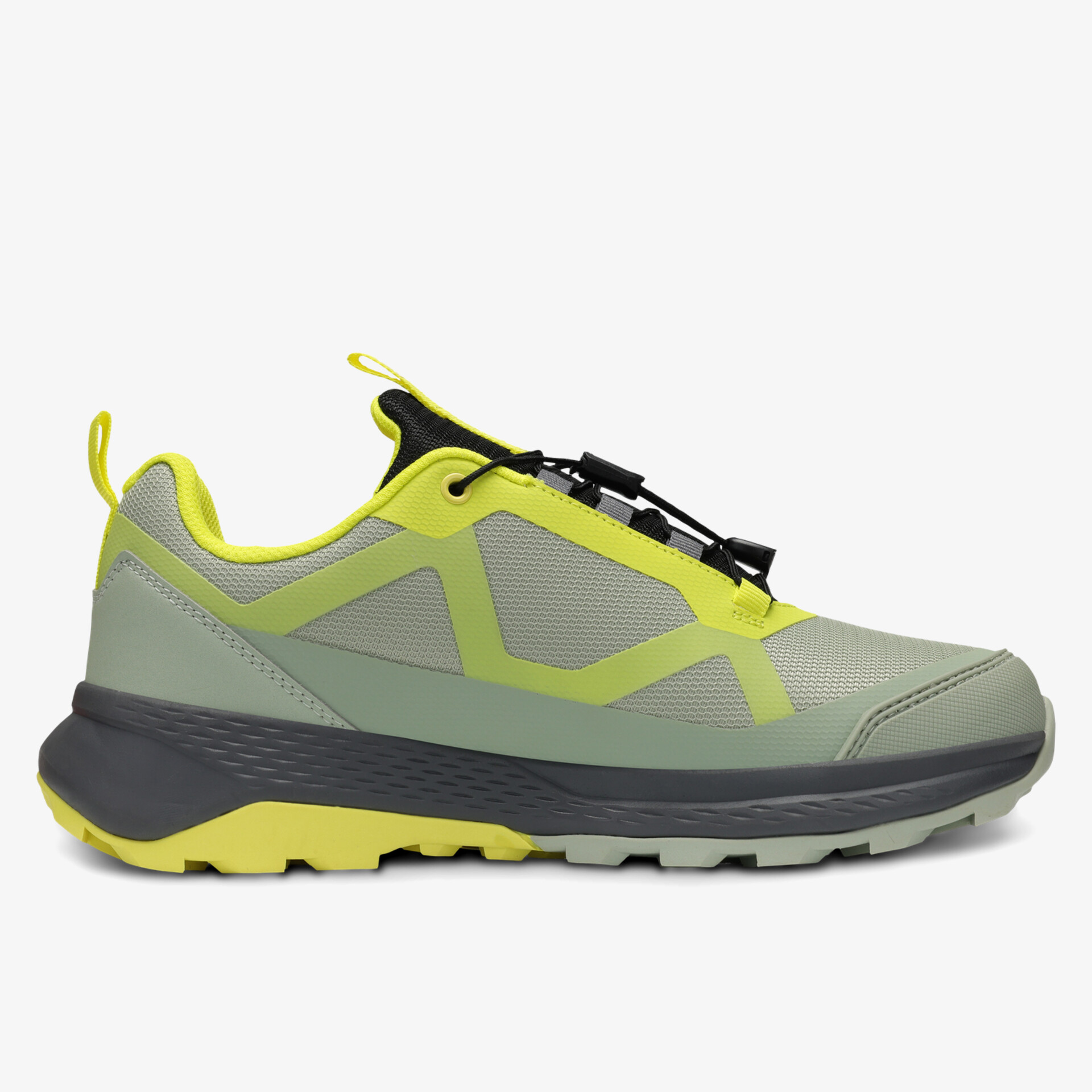 Moderner Sneaker mit robuster Sohle und atmungsaktivem Material in sportlichem Design