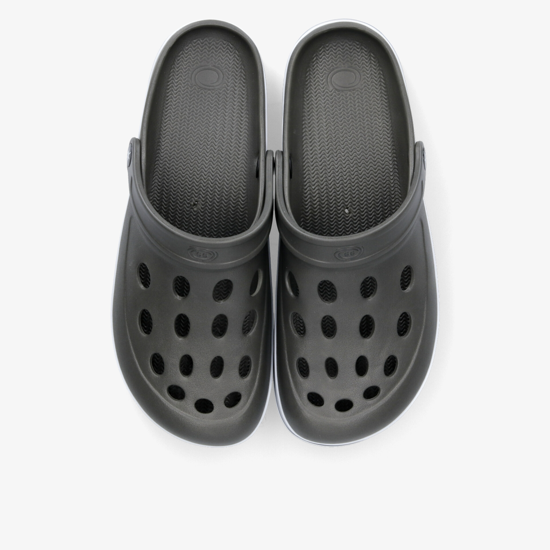 Schwarze Clogs mit atmungsaktivem Design, ideal für Komfort und vielseitige Anwendungen.