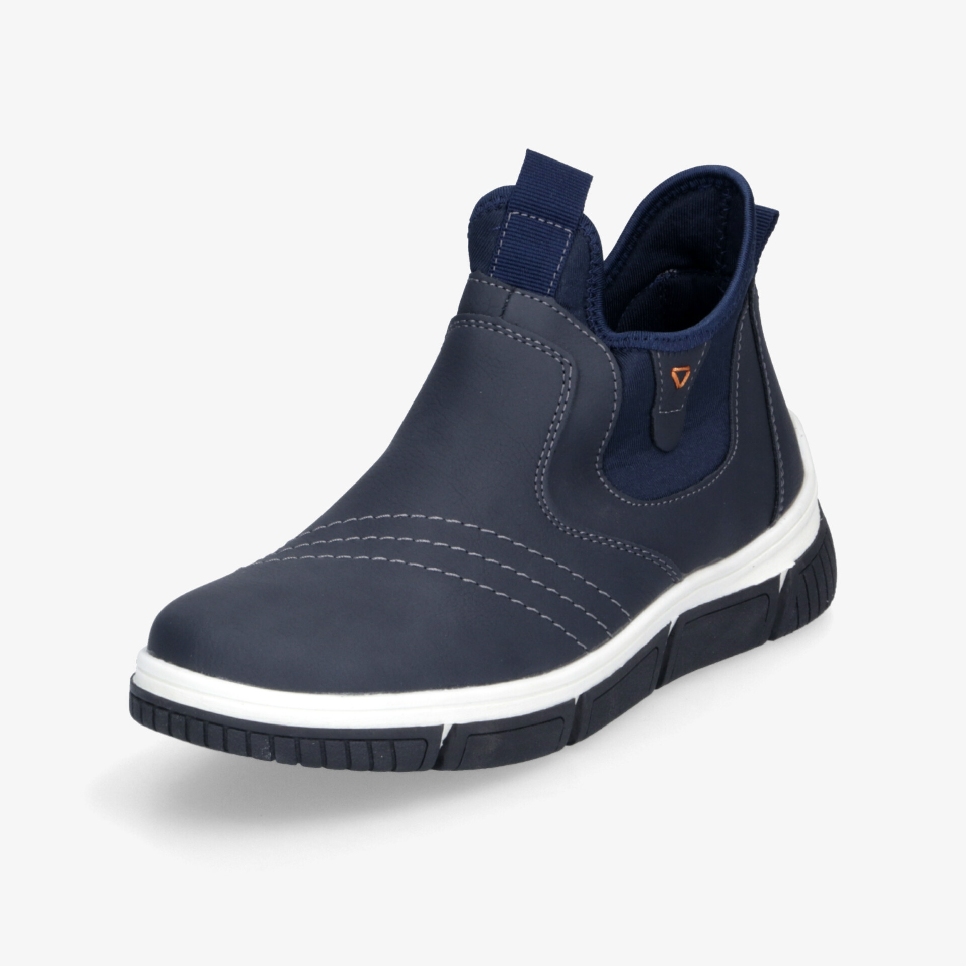 Moderner Schuh mit komfortabler Passform, flexibler Sohle und sportlichem Design in dunkler Farbe