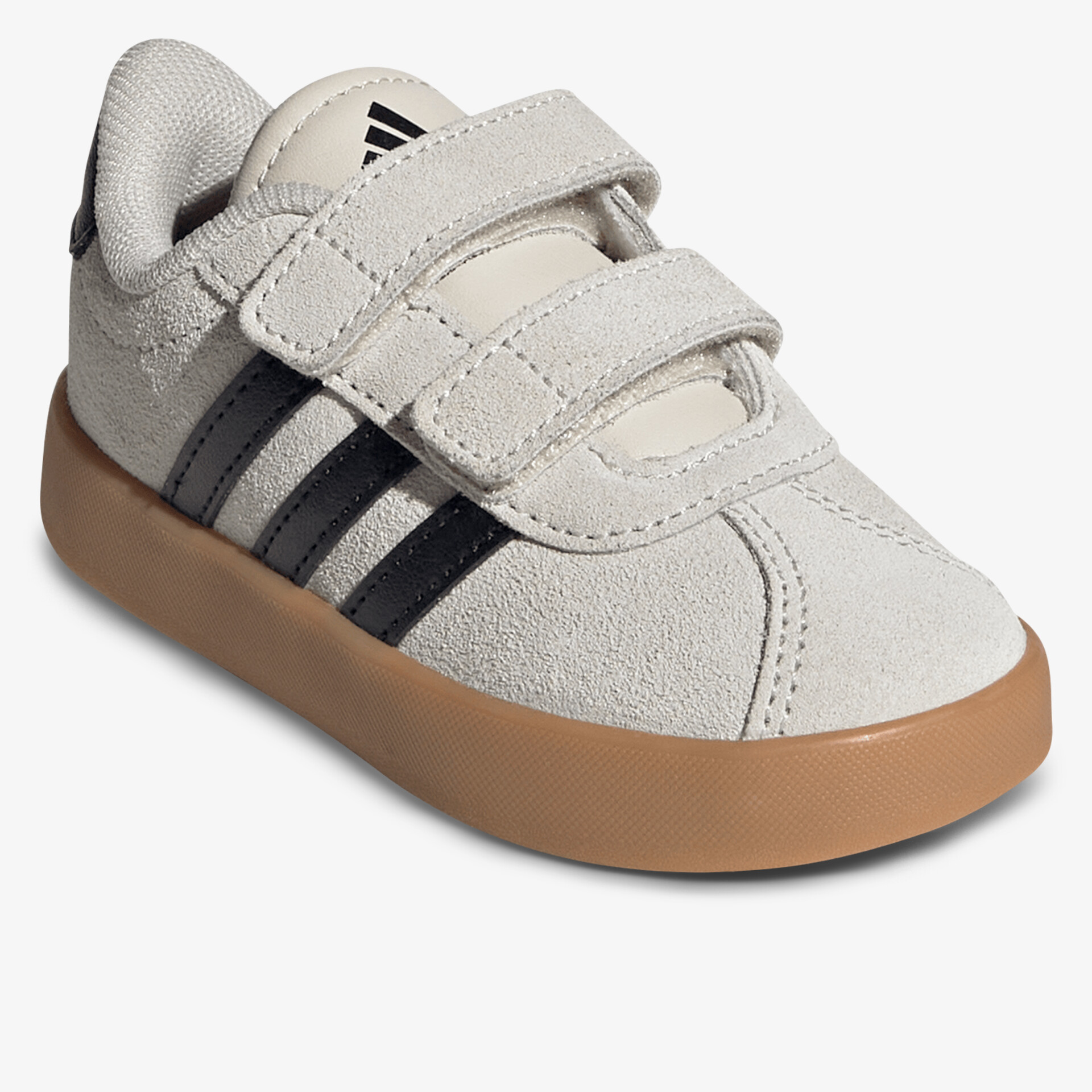 Kinder Sneaker aus Veloursleder mit klettverschluss und flexibler Gummisohle für sicheren Halt und Komfort