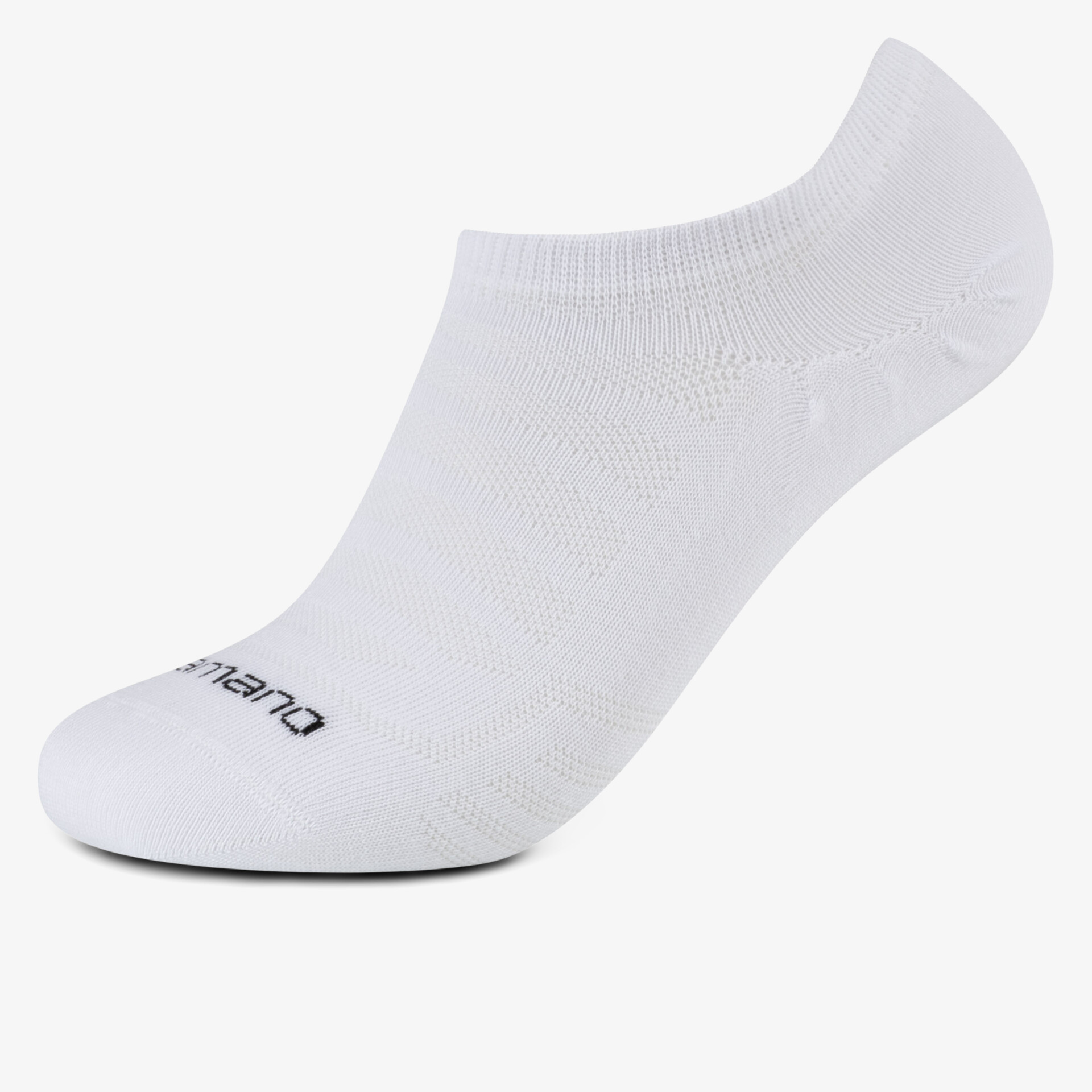 Elastische weiße Sneaker Socke mit nahtloser Verarbeitung und atmungsaktivem Material für optimalen Tragekomfort
