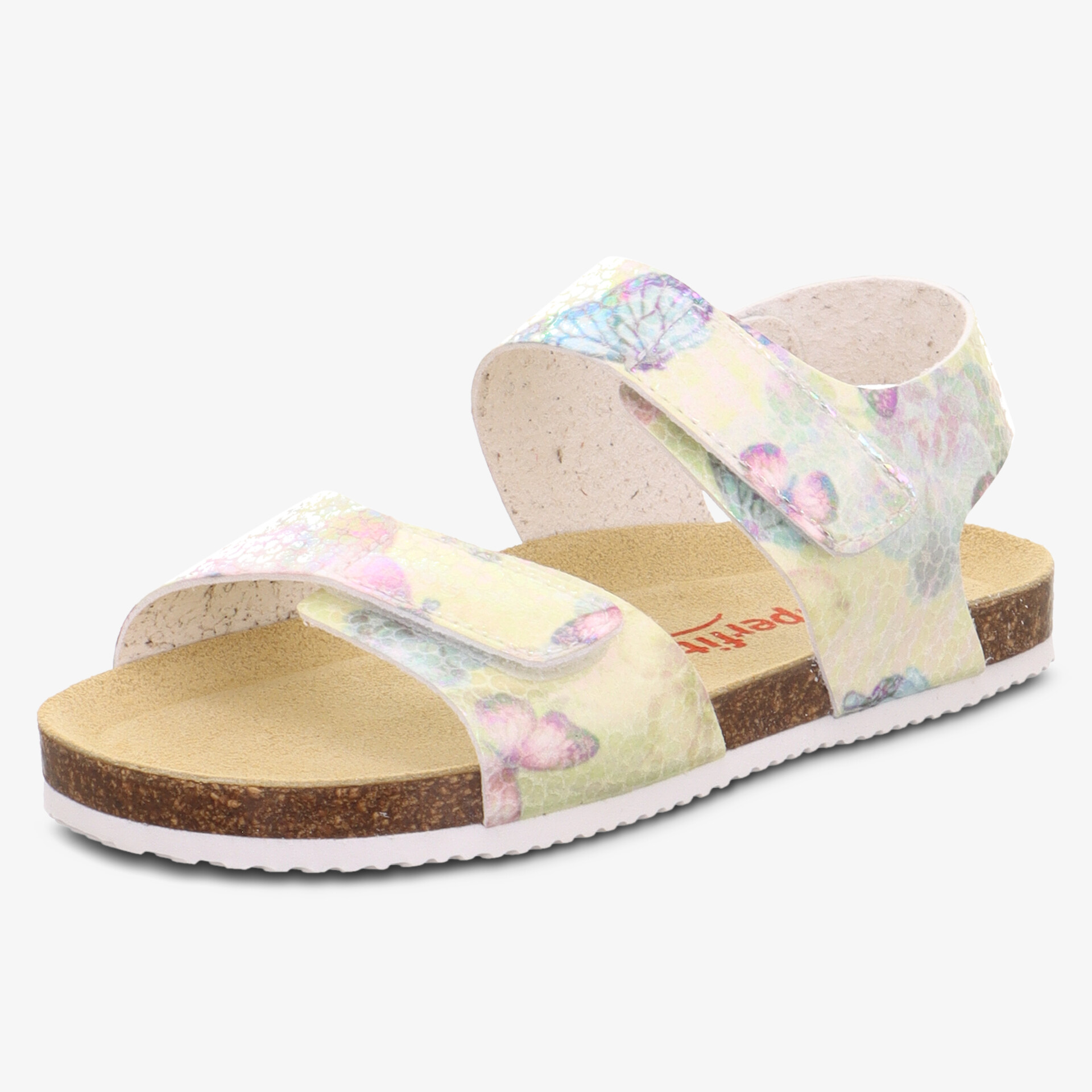 Bequeme Sandale mit verstellbaren Riemen, weichem Fußbett und rutschfester Sohle für angenehmes Tragen