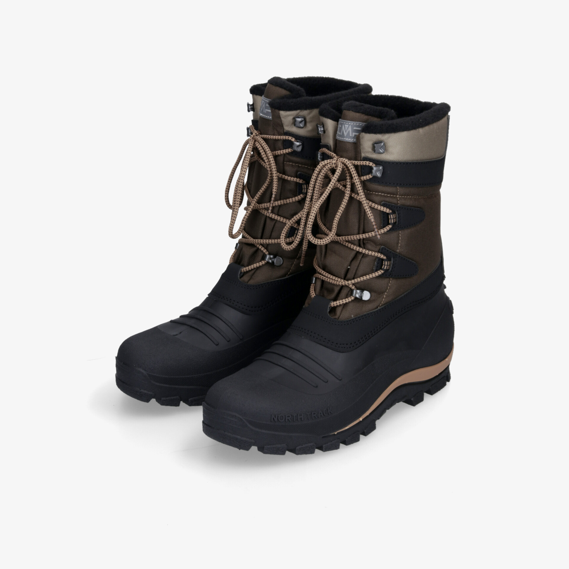 Robuste, wasserdichte Winterstiefel mit isolierendem Futter und rutschfester Sohle für optimalen Tragekomfort.