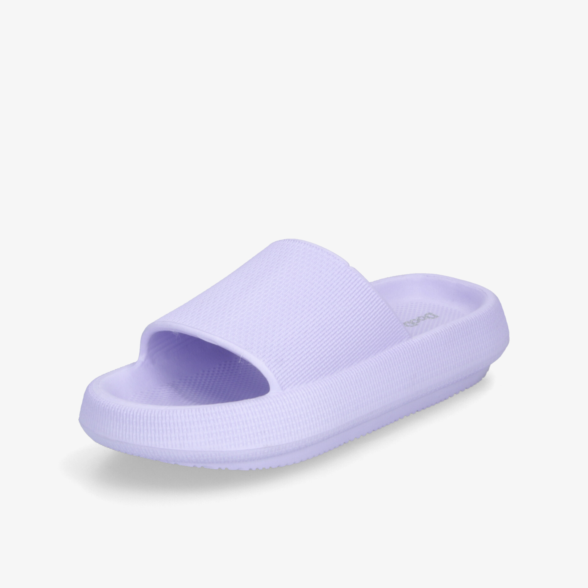 Leichte und bequeme lila Slide-Pantoletten mit offenem Design und rutschfester Sohle für entspannte Freizeit