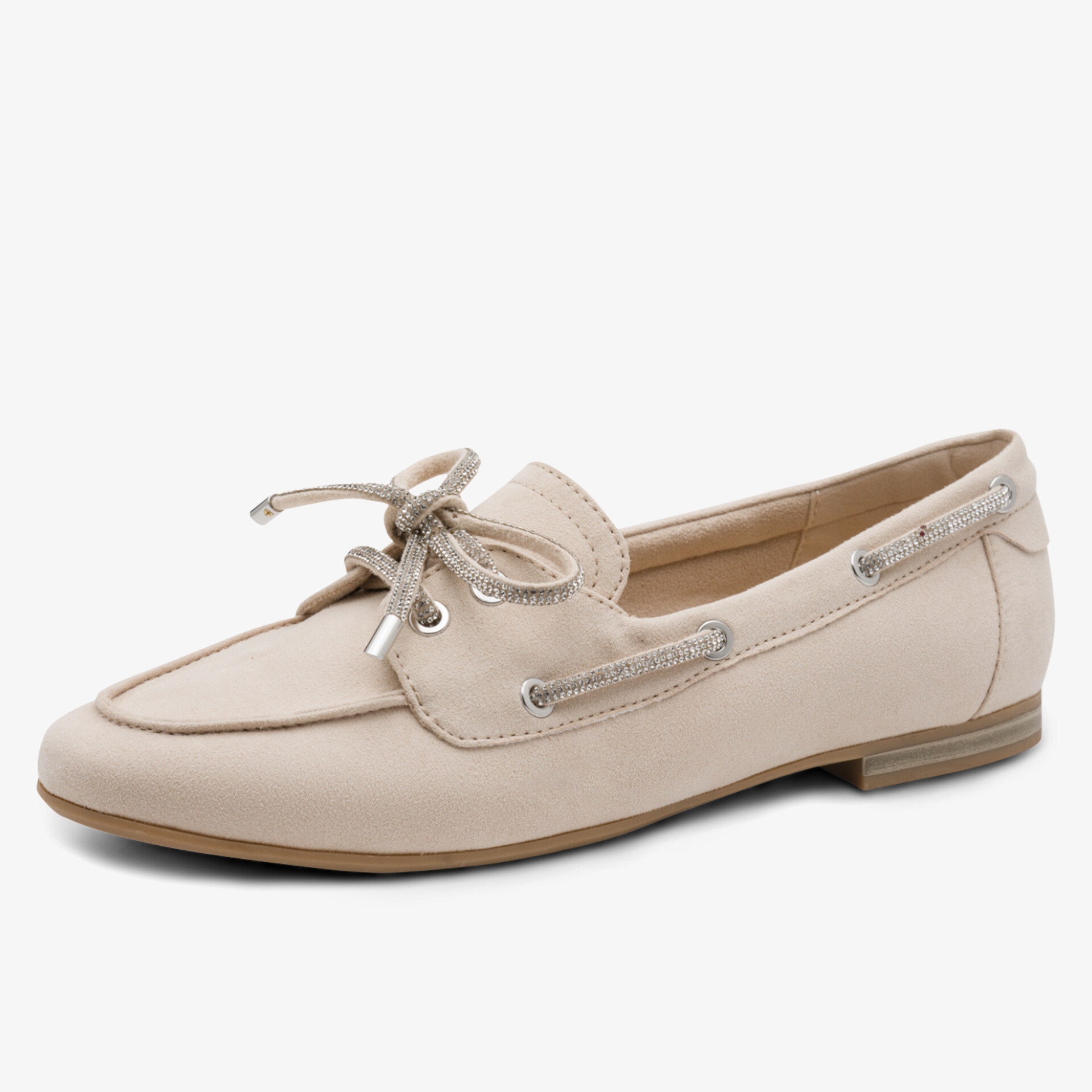 Eleganter und bequemer Leder-Slipper mit Schnürung, flache Sohle und weicher Passform