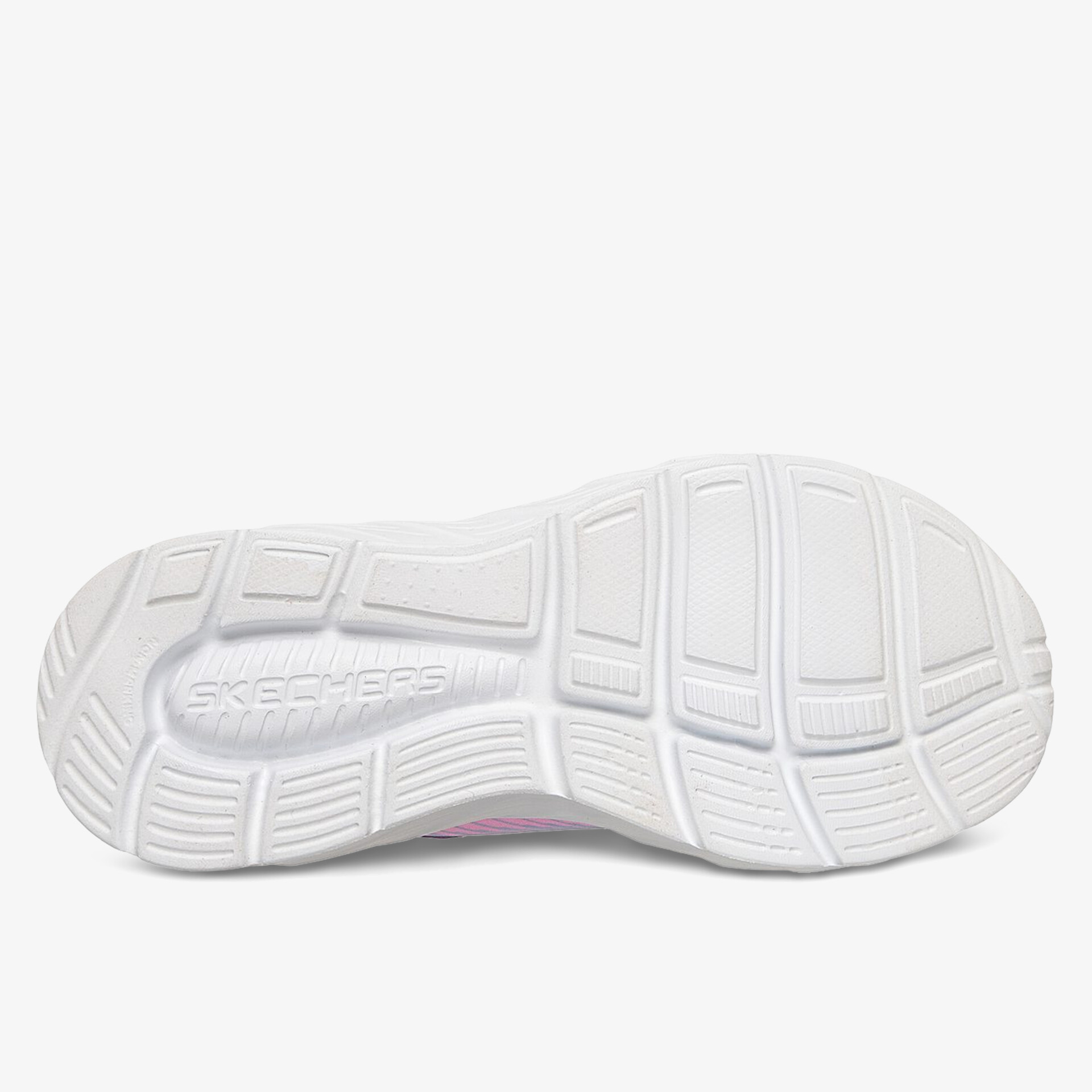 Weiße rutschfeste Schuhsohle mit gepolstertem Komfort