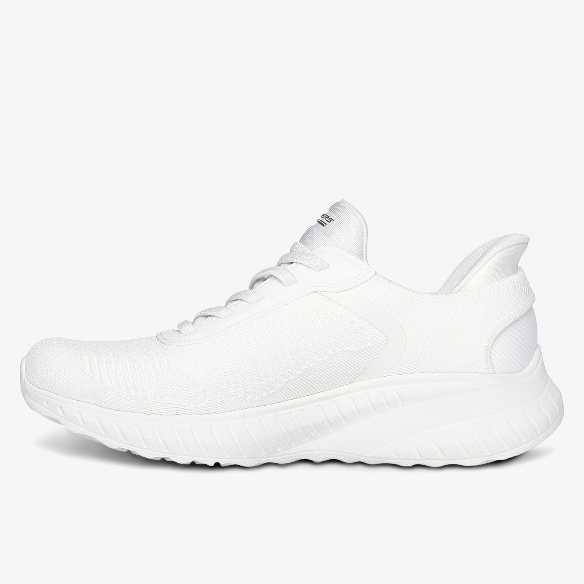 Moderner, bequemer Sneaker in klassischem Weiß mit schlichtem Design für vielseitigen Einsatz