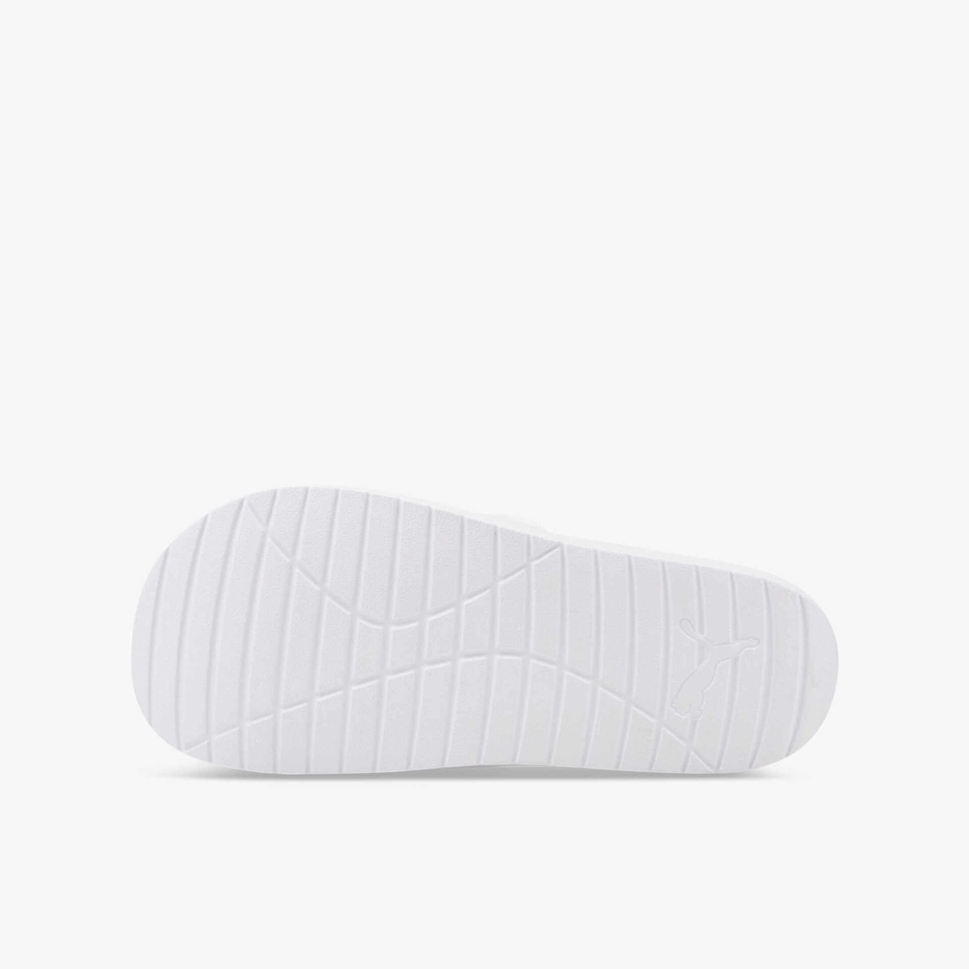 Weiße, rutschfeste, strapazierfähige Sneaker-Sohle mit modernem Design und praktischem Komfort.