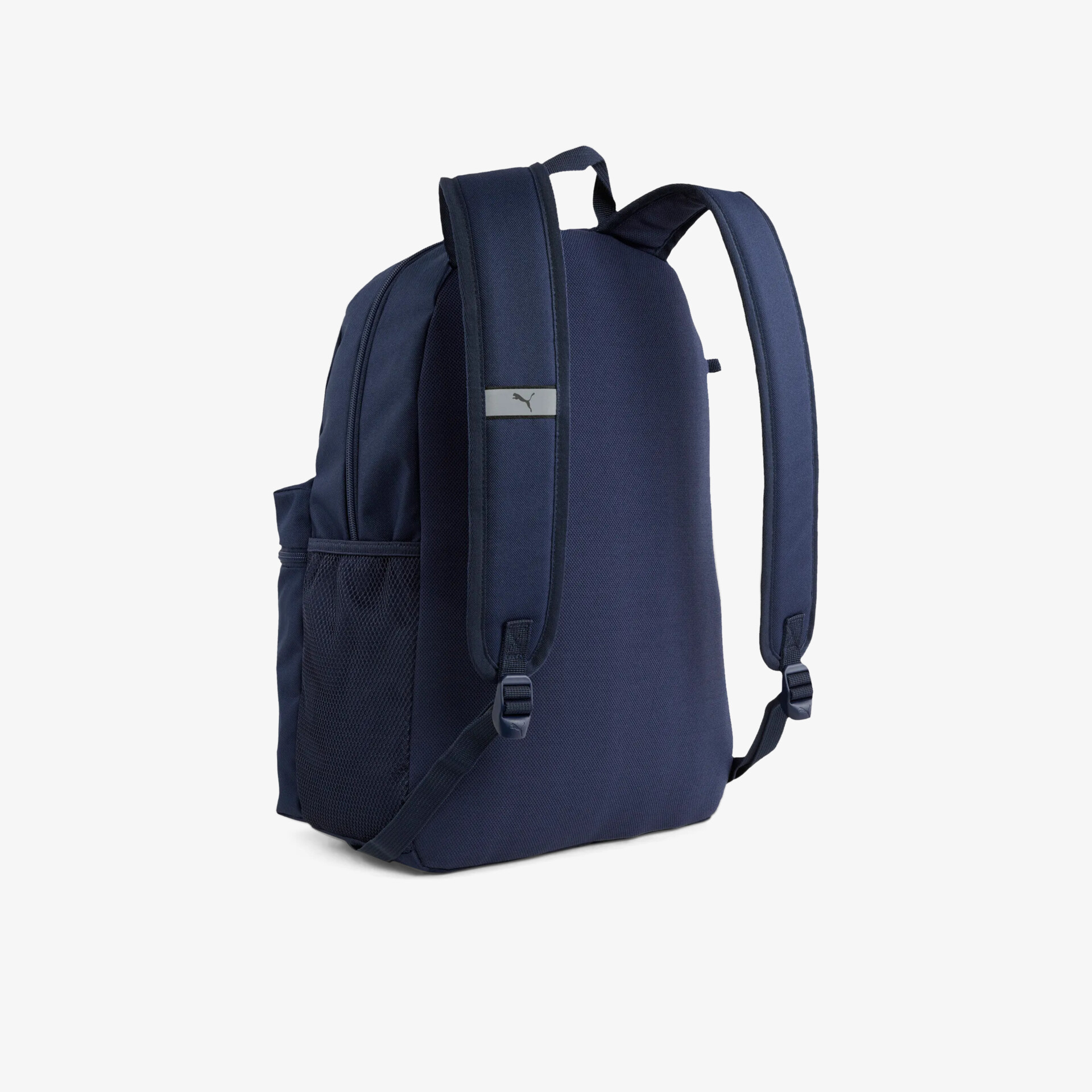 Robuster, geräumiger blauer Rucksack mit gepolsterten Trägern für bequemen, langanhaltenden Tragekomfort