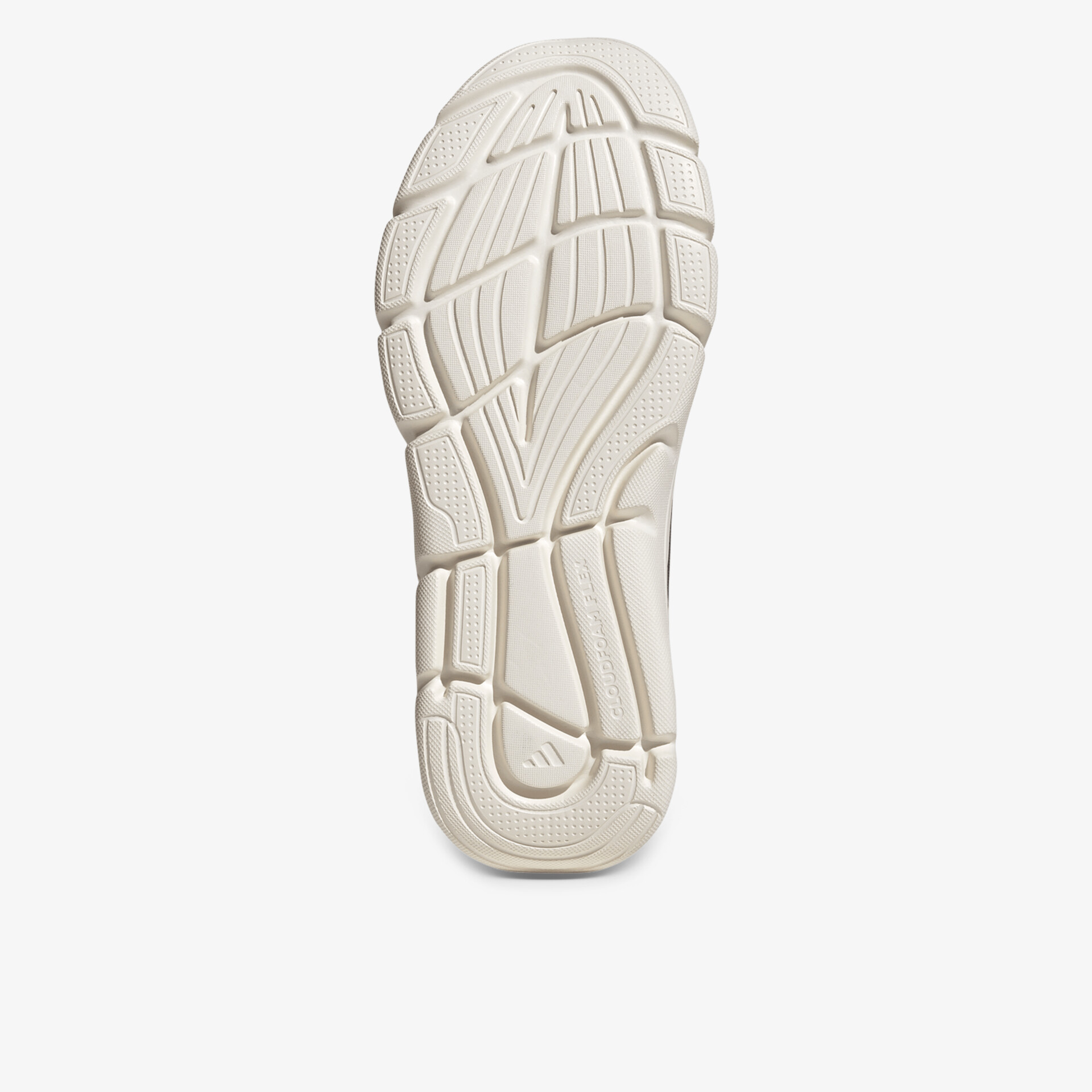 Weiße Laufsohle mit rutschfestem Profil, flexible und strapazierfähige Außensohle für sicheren Komfort