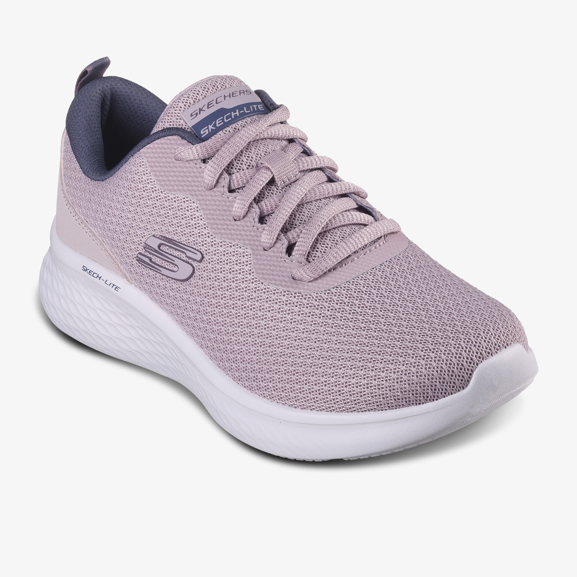 Leichter, sportlicher Schuh in Lila mit atmungsaktivem Material und stoßdämpfender Sohle