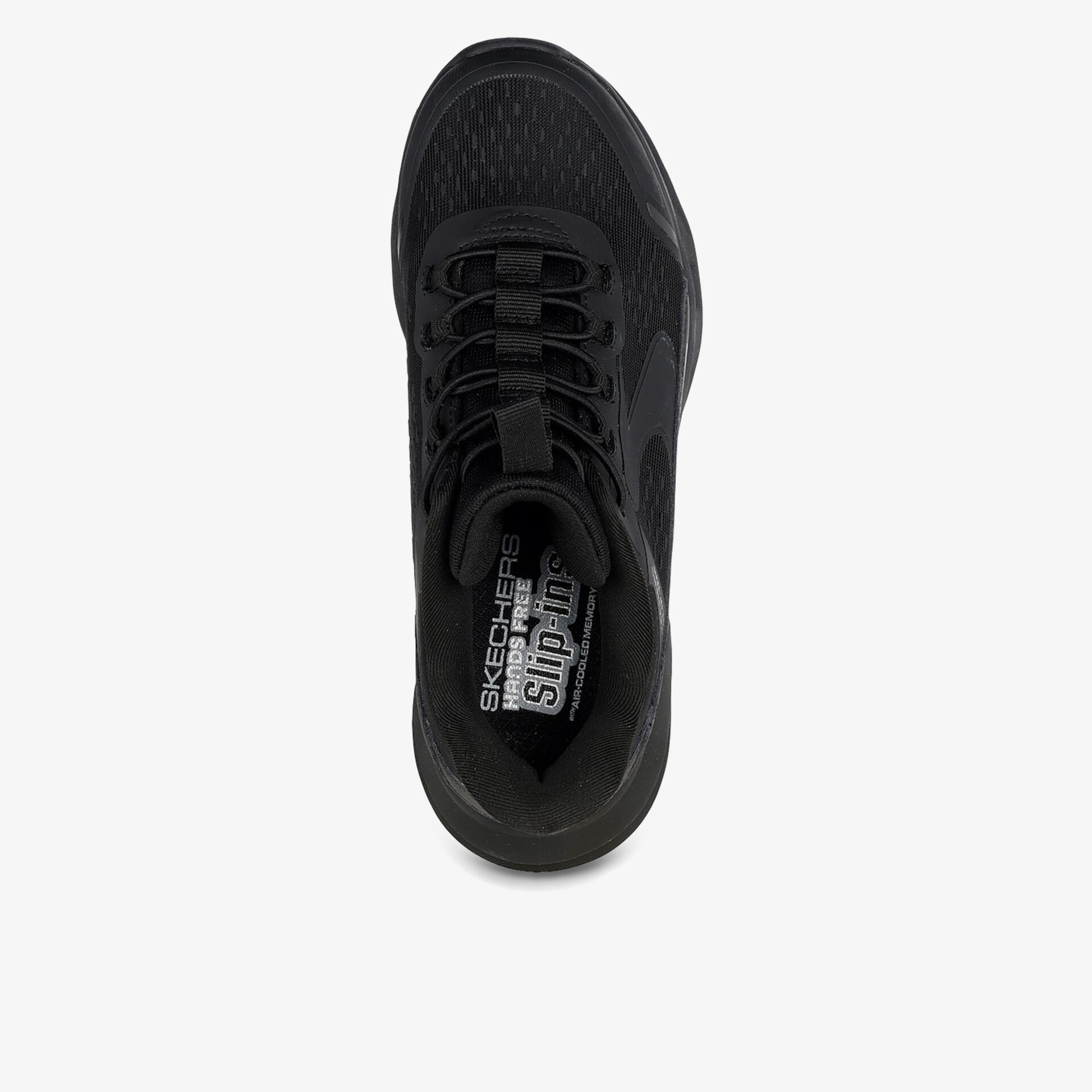 Komfortabler und stabiler Sneakerschuh von oben.