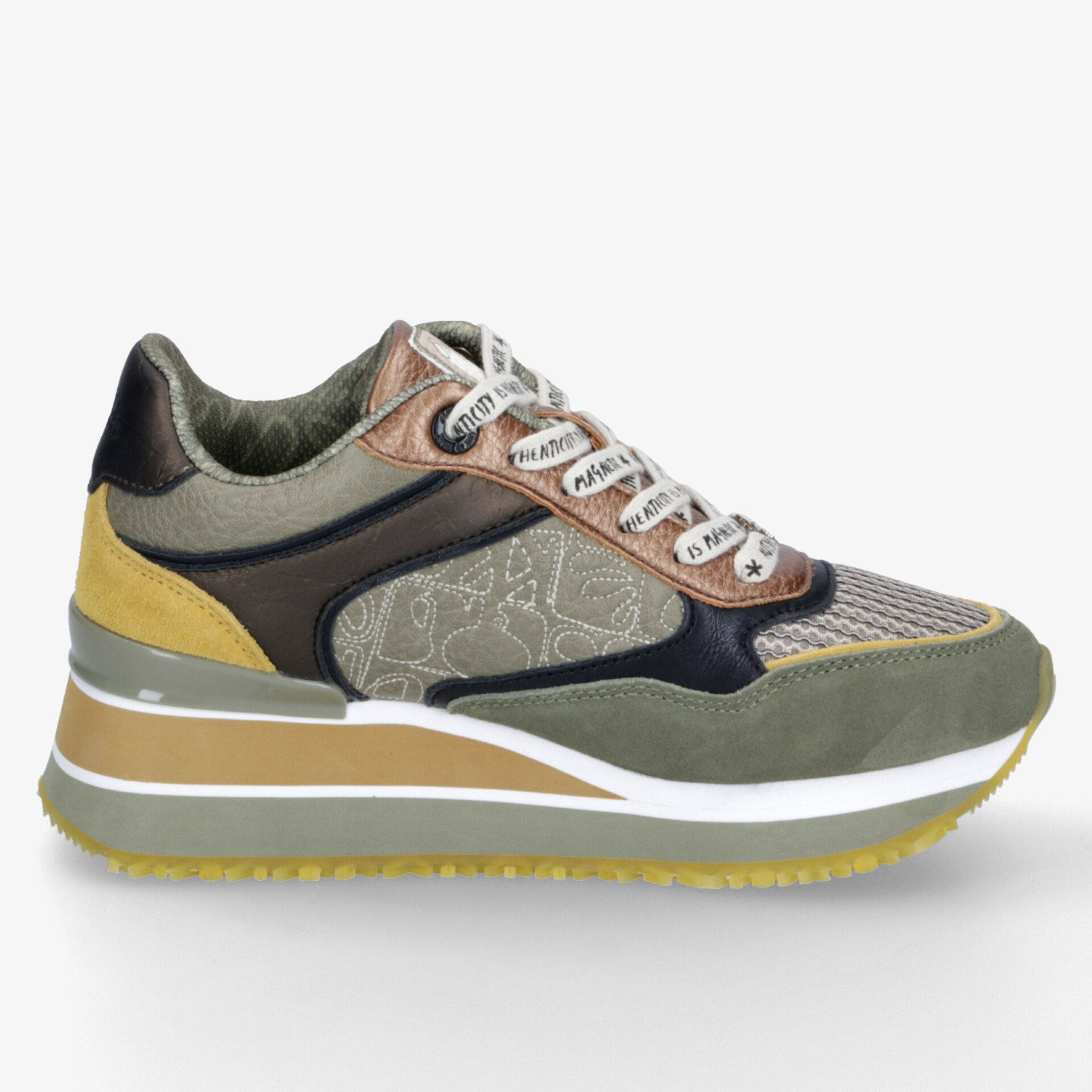 Stylischer Sneaker mit trendigem Farbdesign und bequemer Passform für Alltag und Freizeit.