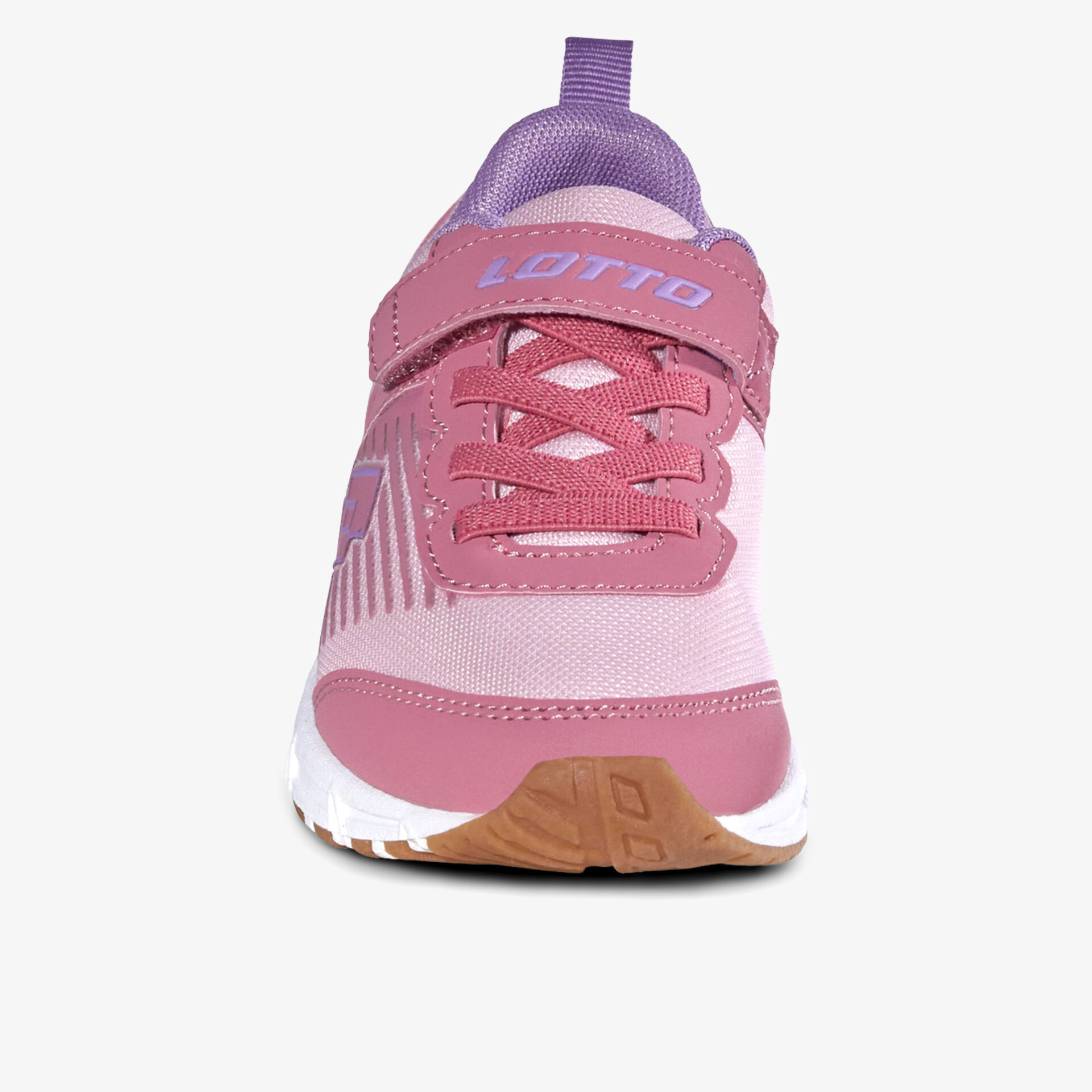 Sportlicher Schuh in pink mit Klettverschluss und rutschfester Sohle für optimalen Halt und Komfort.