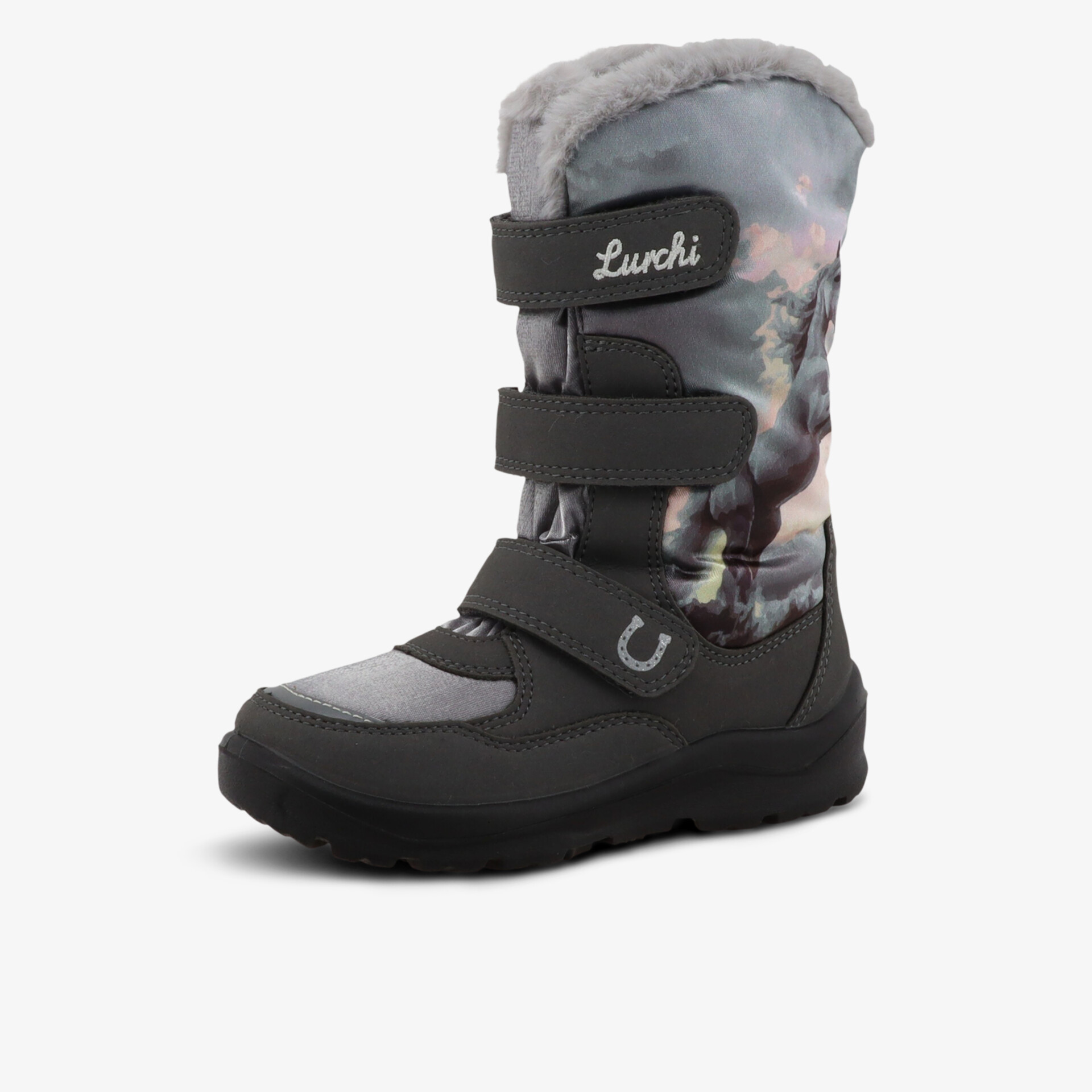 Winterstiefel mit warmem Futter, wasserabweisendem Material und stabiler rutschfester Sohle