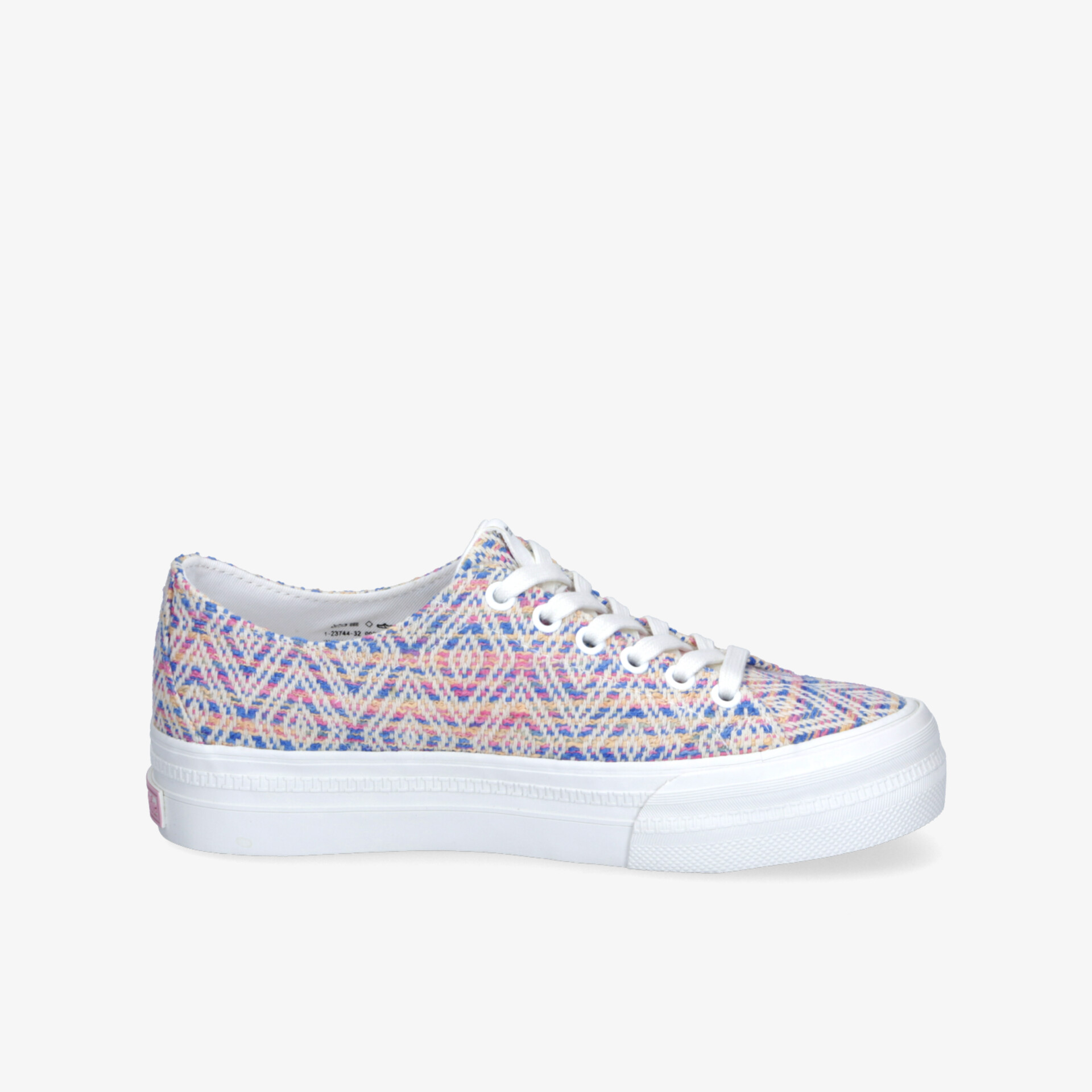 Leichter bunter Sneaker mit flexibler Sohle und atmungsaktivem Material für hohen Tragekomfort