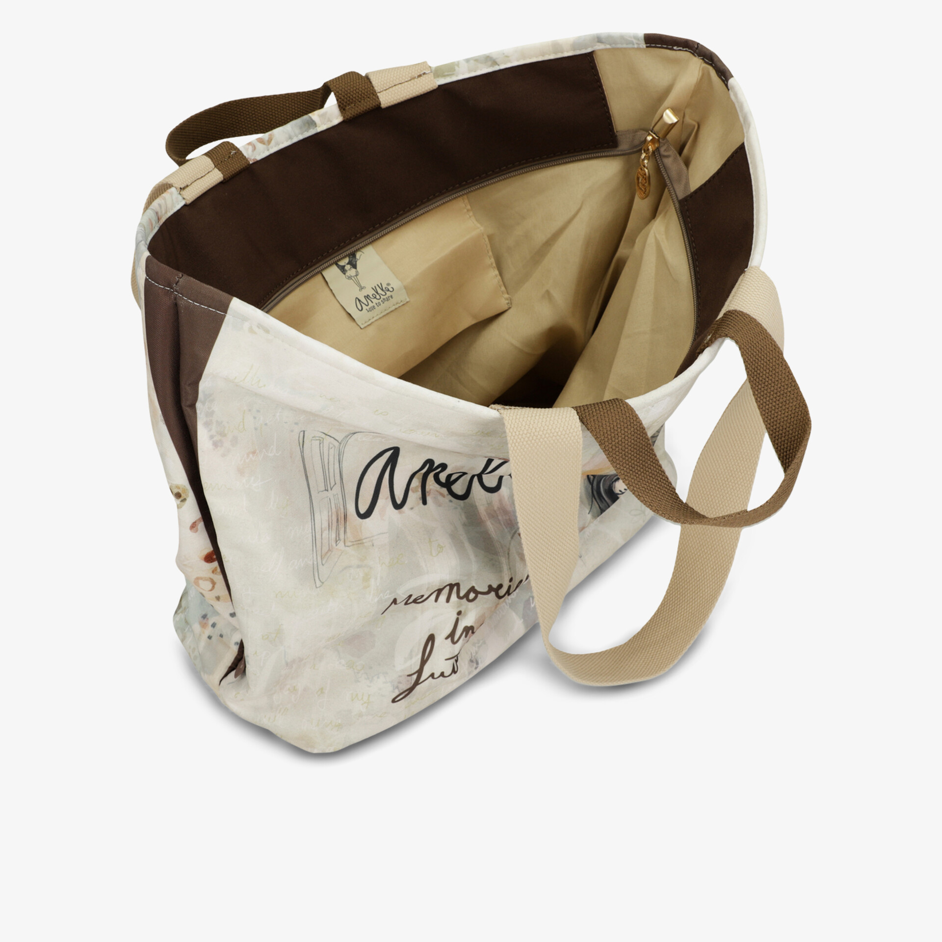 Modische Schultertasche mit geräumigem Hauptfach, Reißverschlussfach und stabilem Tragegriff