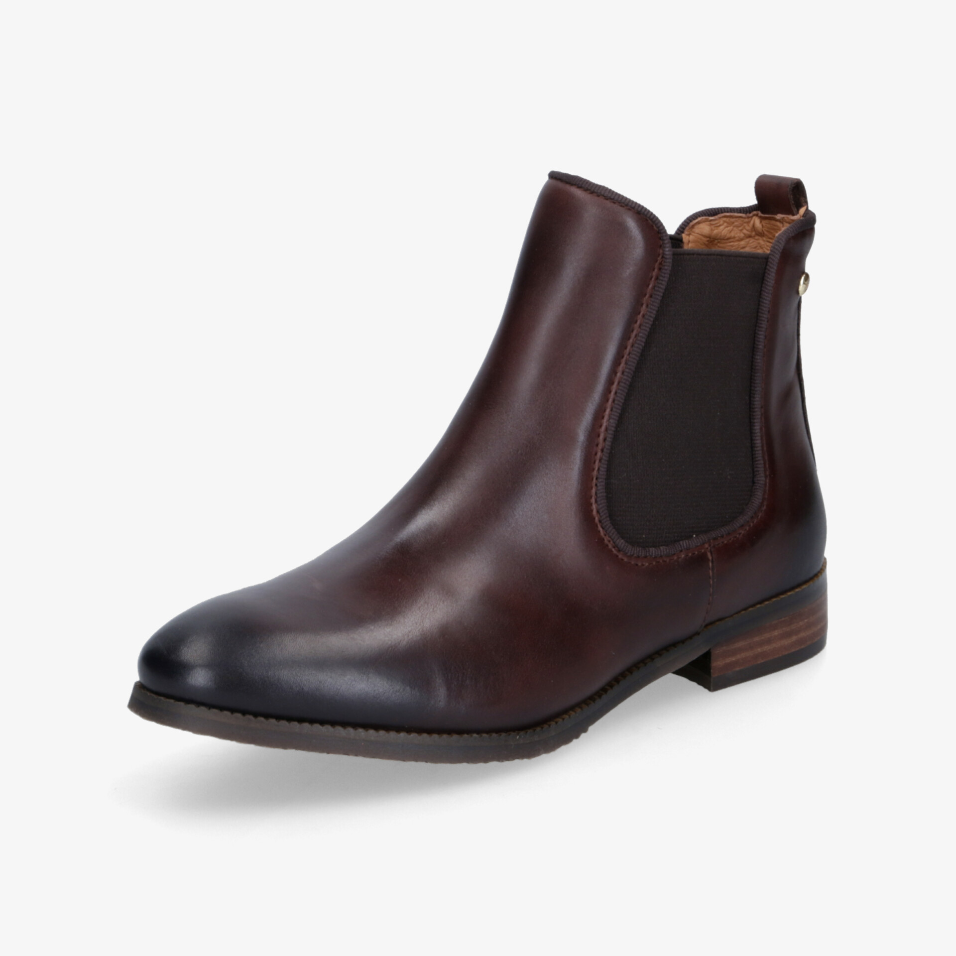 Eleganter brauner Chelsea Boot mit elastischen Einsätzen und schlankem Schnitt, ideal für stilvolle Auftritte