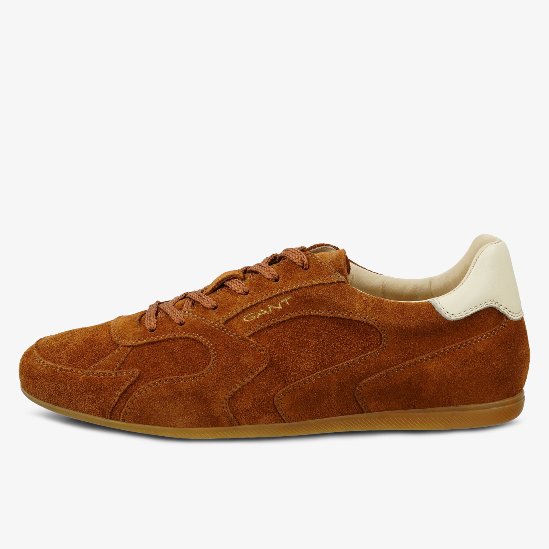 Eleganter brauner Wildleder-Schuh von GANT für stilvollen Komfort