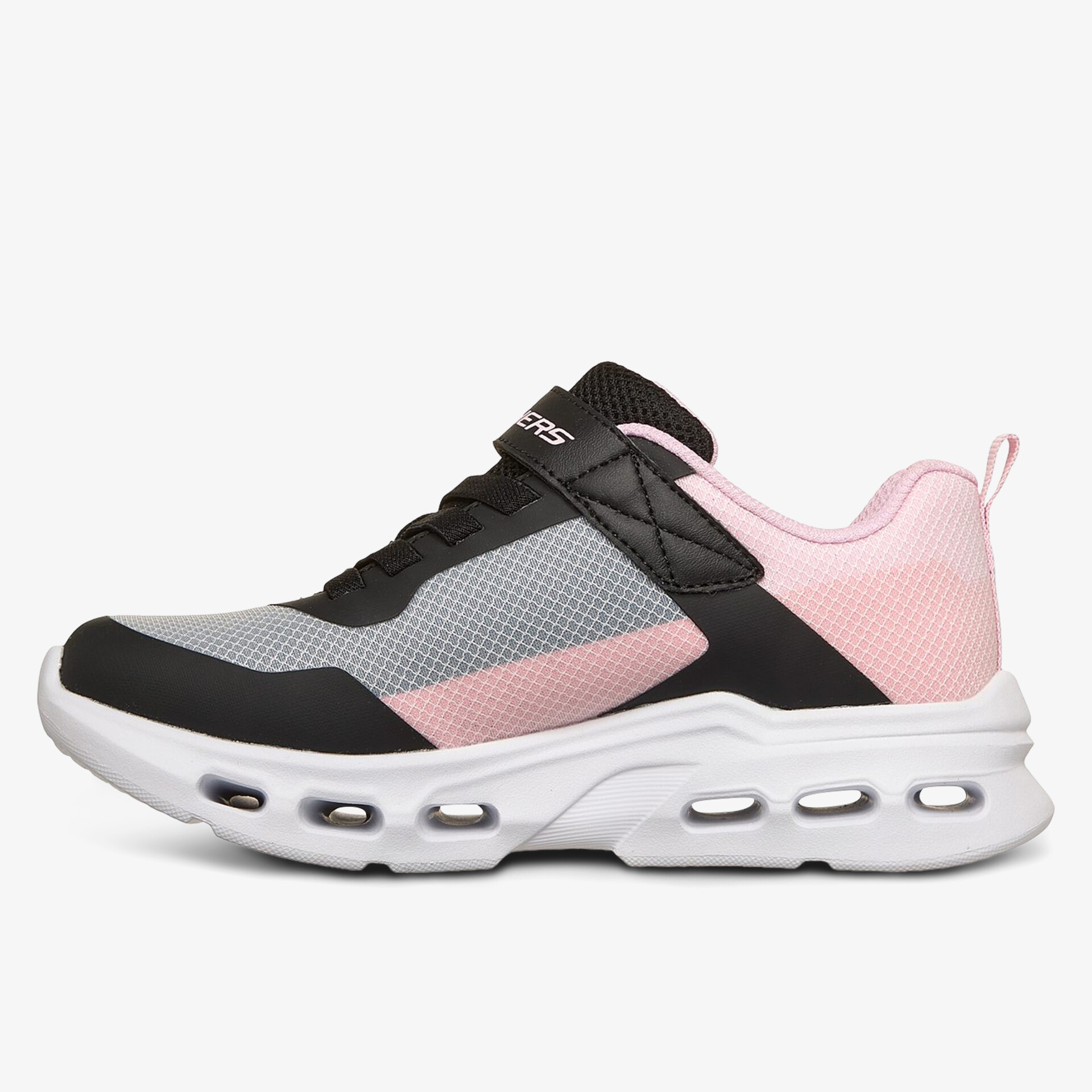 Moderner Sneaker mit luftdurchlässigem Obermaterial, stoßdämpfender Sohle und stylischem Design.