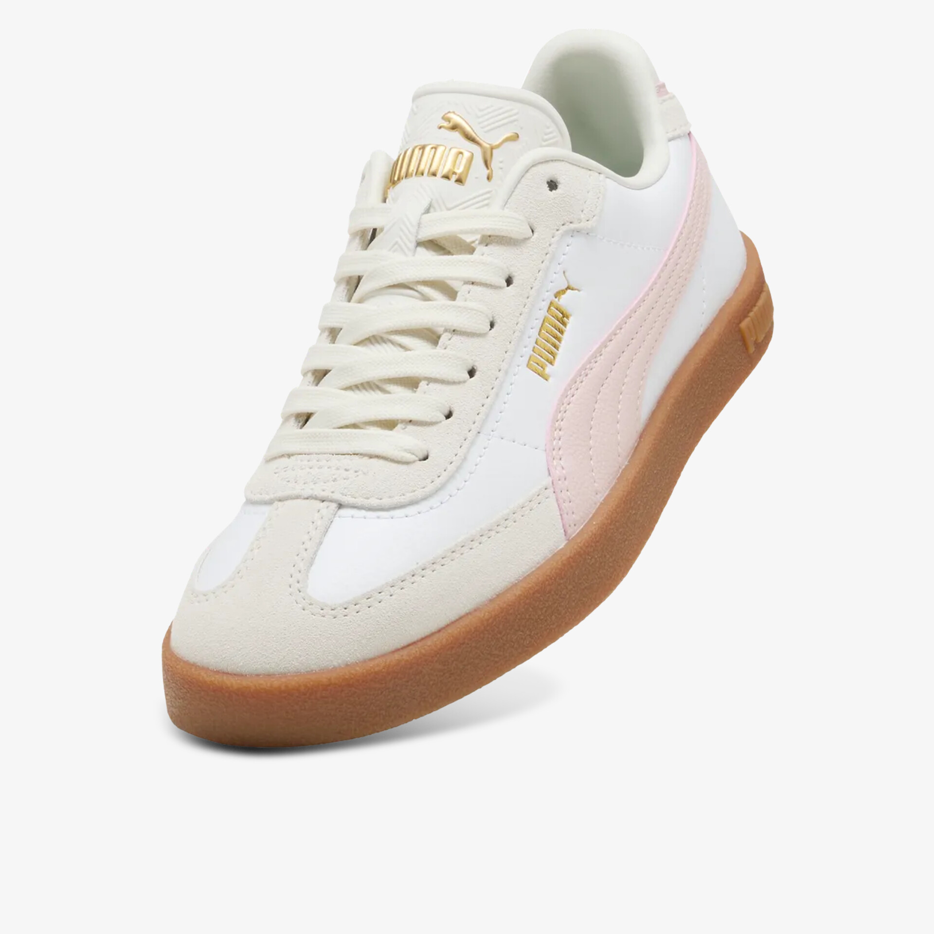 Stylischer weißer Puma Sneaker mit robuster Gummisohle und bequemer Passform, ideal für sportlichen und urbanen Look