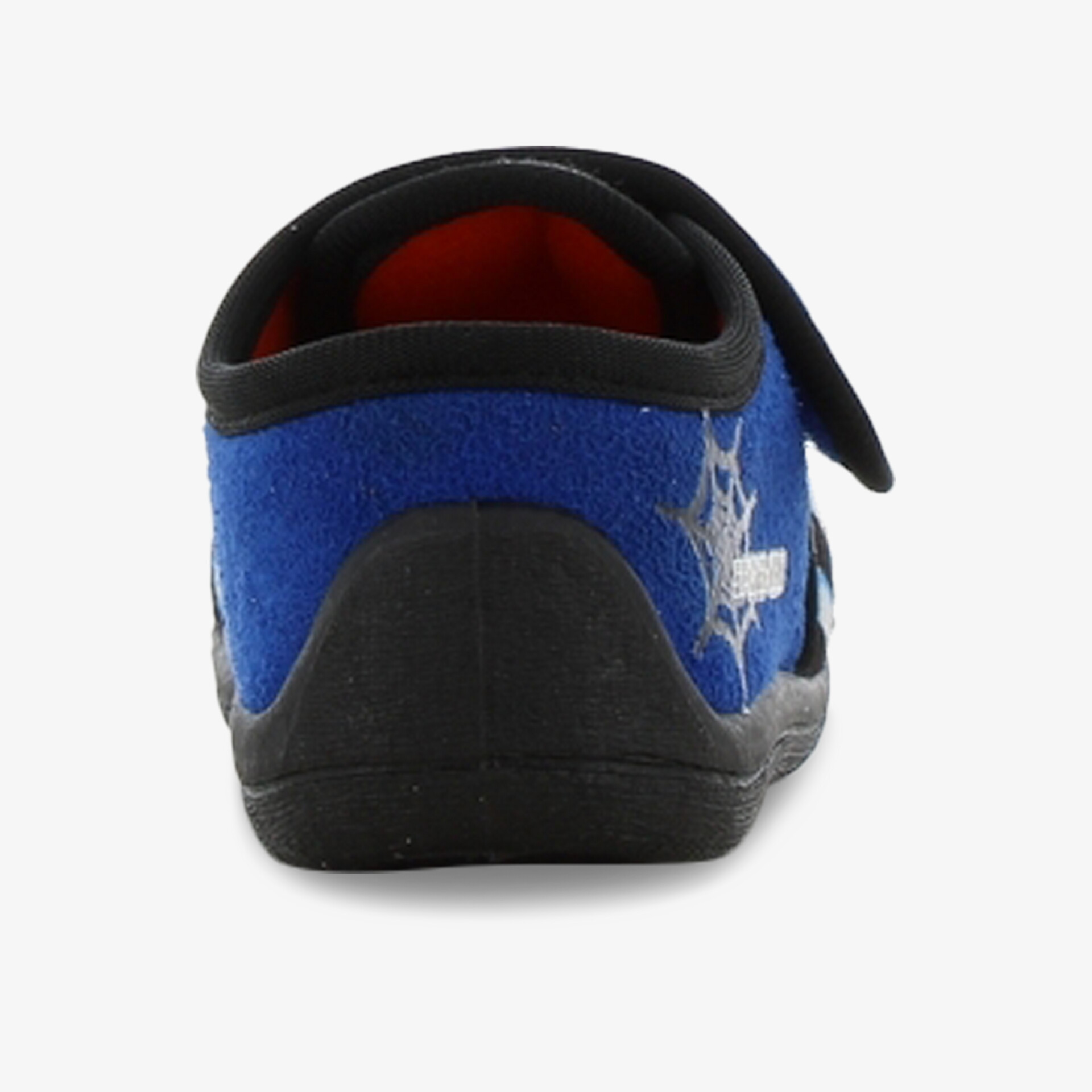 Bequemer Hausschuh mit rutschfester Sohle und weichem Innenfutter in klarer Rückansicht, stabil und leicht