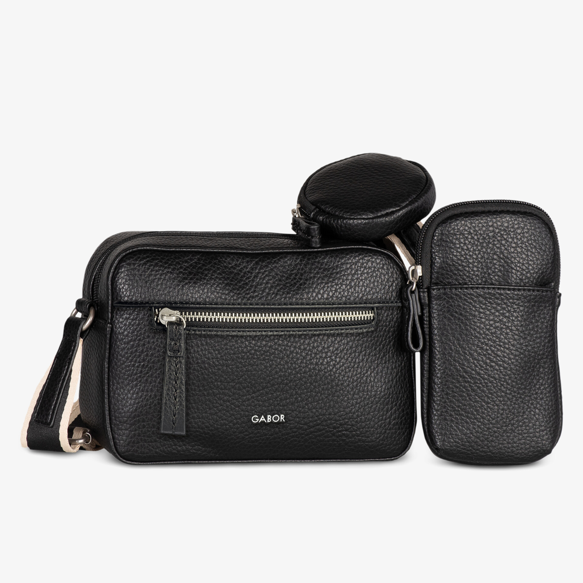 Elegante Gabor Tasche mit zusätzlichen Fächern, ideal für unterwegs.