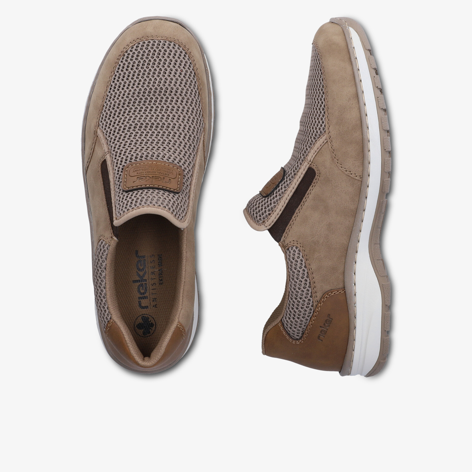 Leichte und bequeme Slip-On Schuhe mit atmungsaktivem Mesh und flexibler Sohle für ganztägigen Tragekomfort