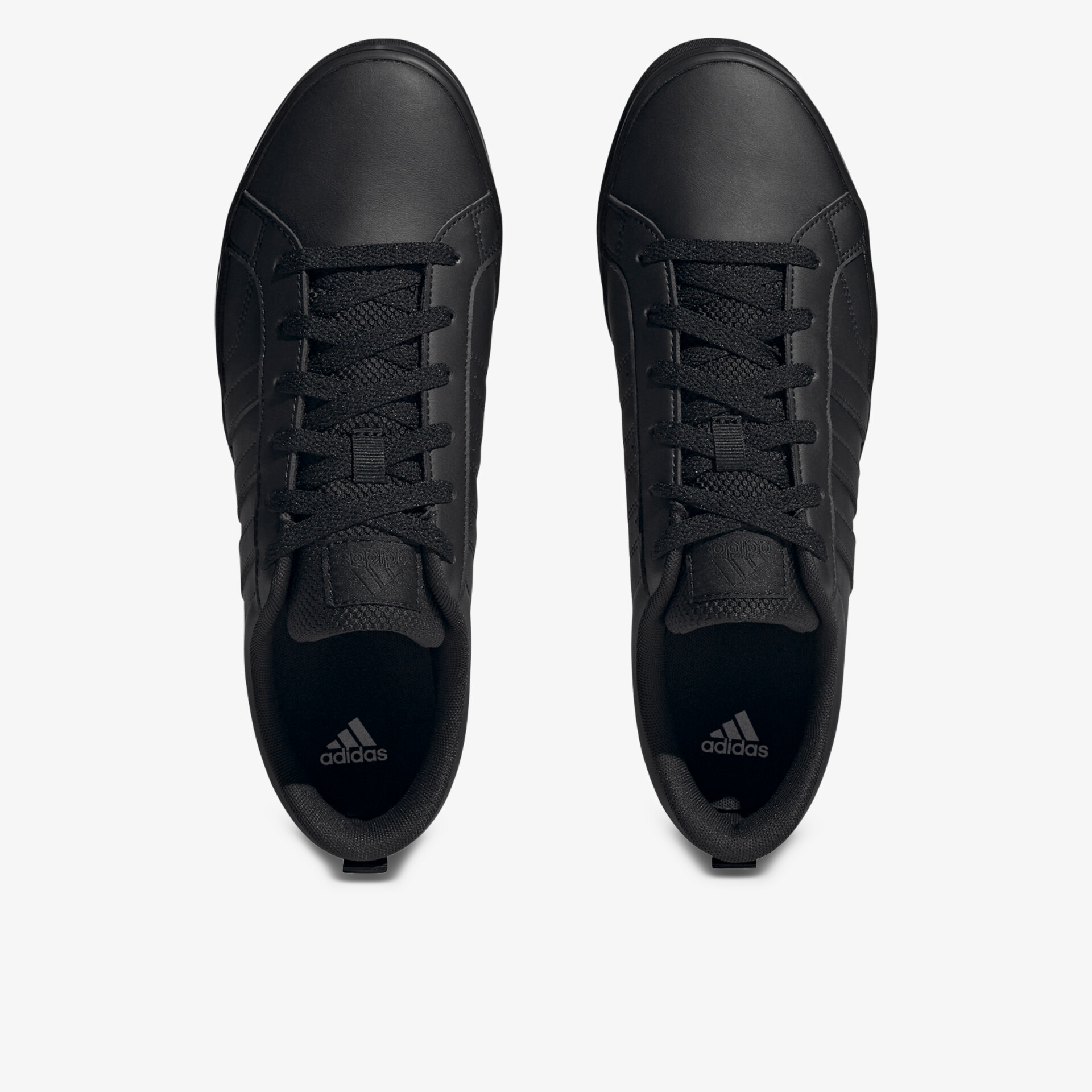 Schwarze sportliche Schuhe mit Schnürsenkeln, komfortabel und langlebig, klassische Optik