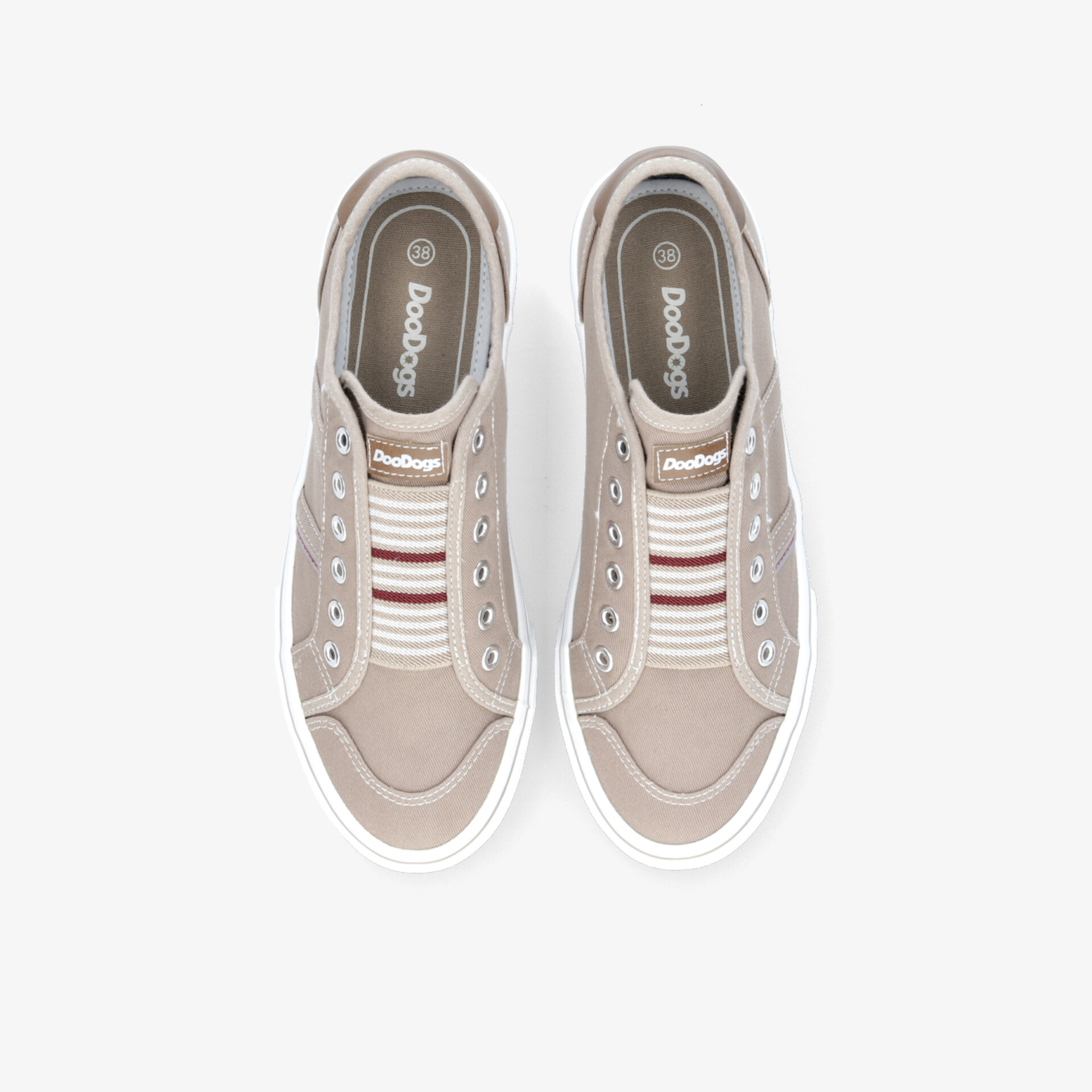 Bequeme und robuste Sportschuhe mit atmungsaktivem Material und modischem Design in neutralen Farben