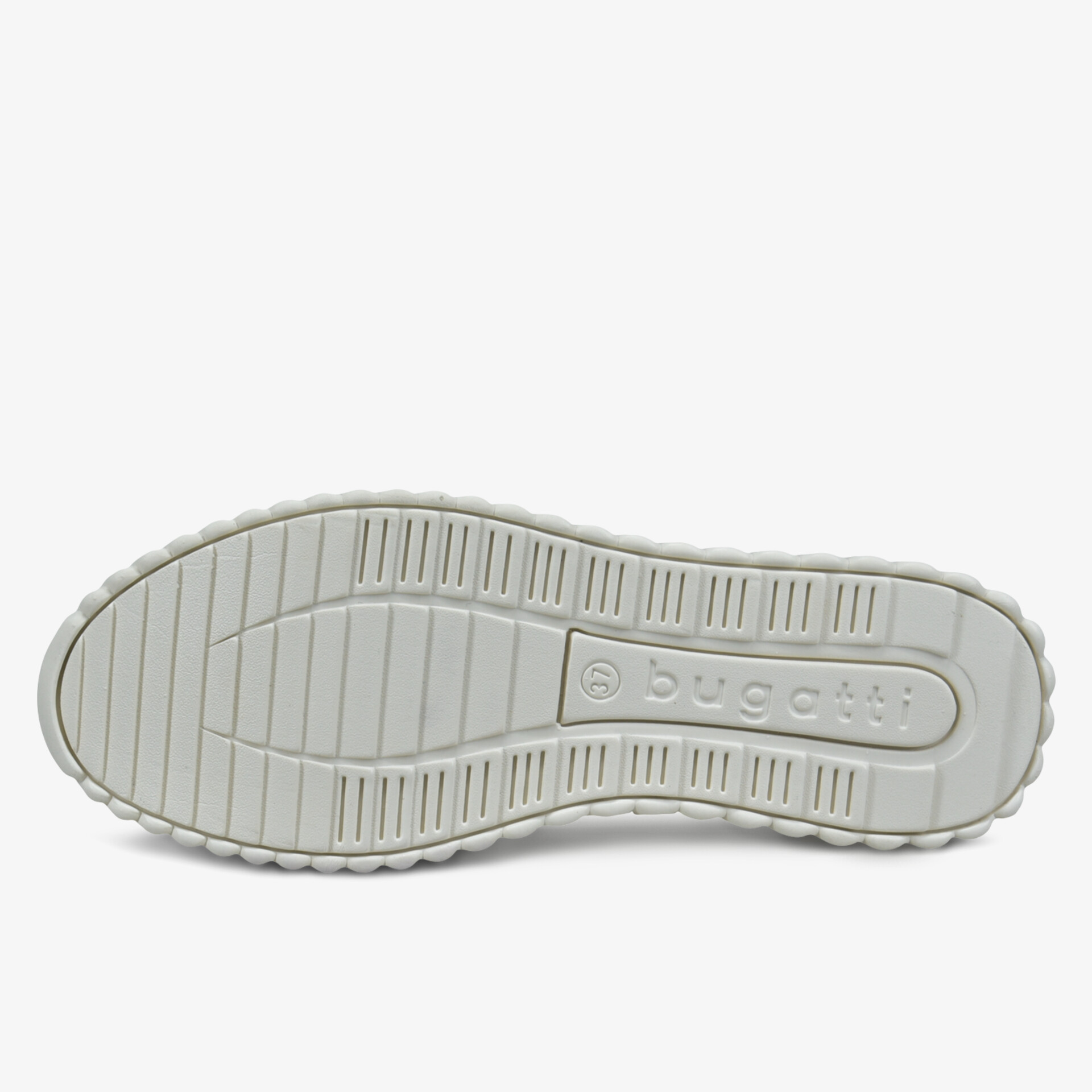 Strapazierfähige Sohle mit rutschfestem Profil für hohen Tragekomfort.