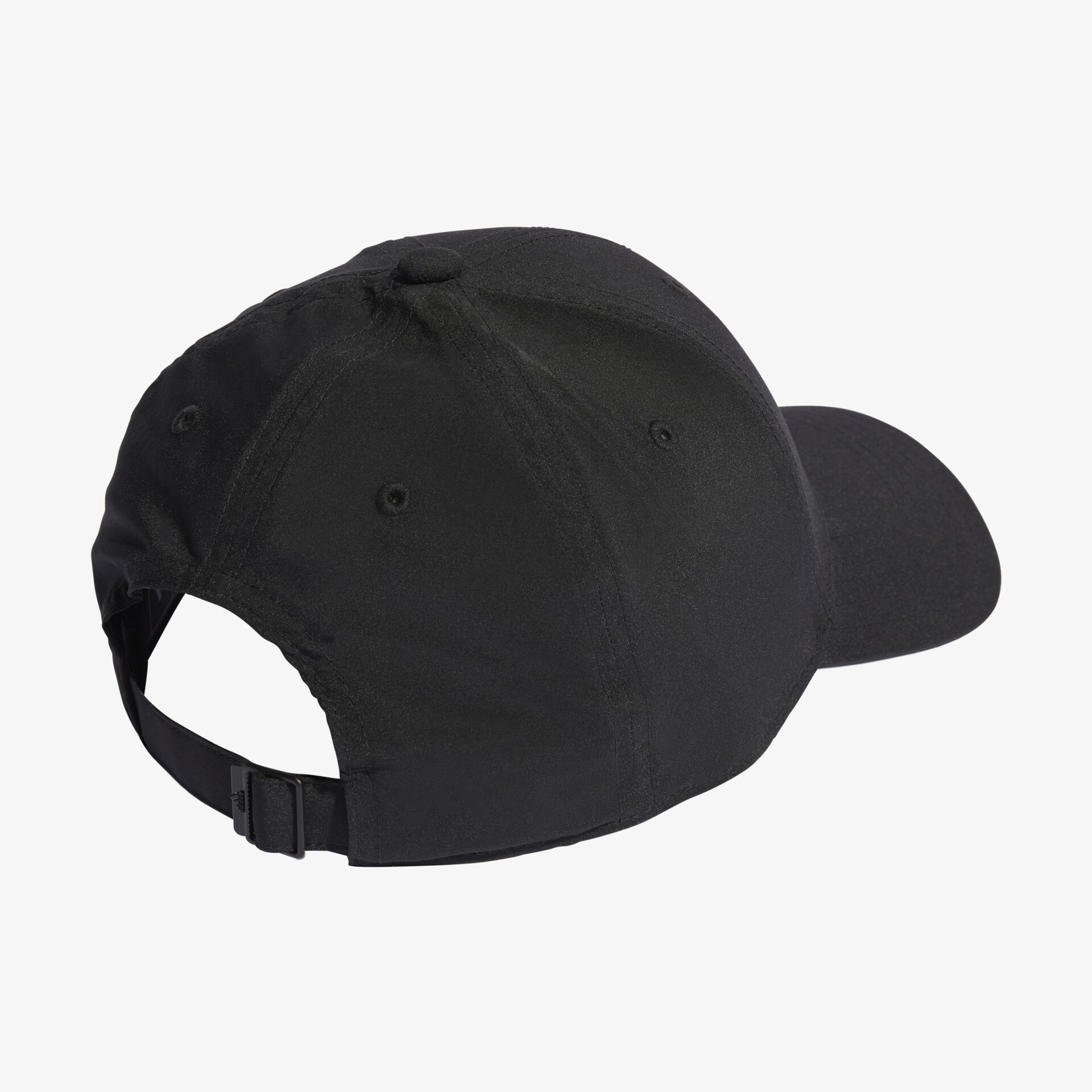 Stylische schwarze Baseballcap aus strapazierfähigem Material, ideal für sportliche Aktivitäten und Freizeit.