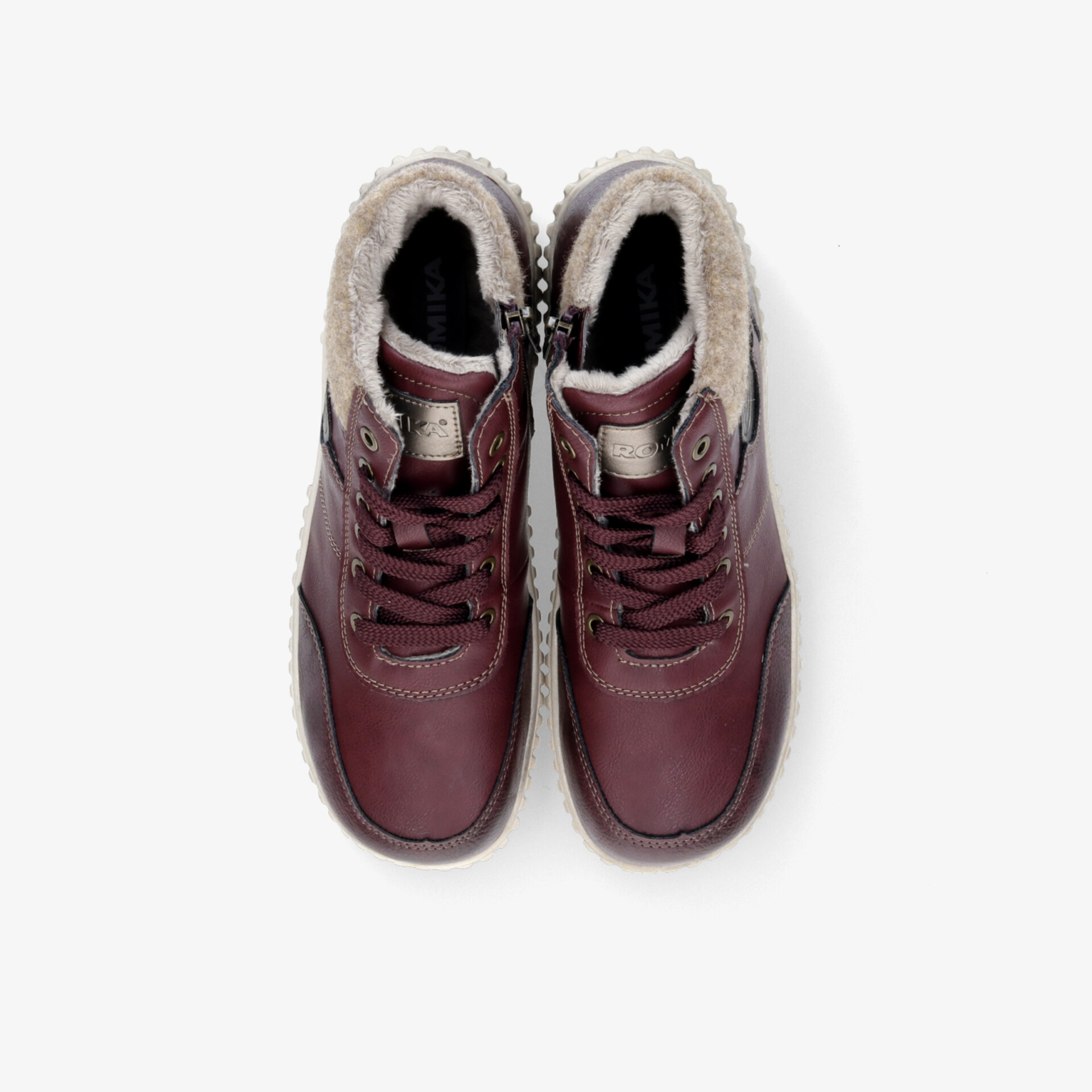 Warme Schuhe mit weichem Innenfutter, stabiler Schnürung und komfortabler Passform, ideal für kalte Tage