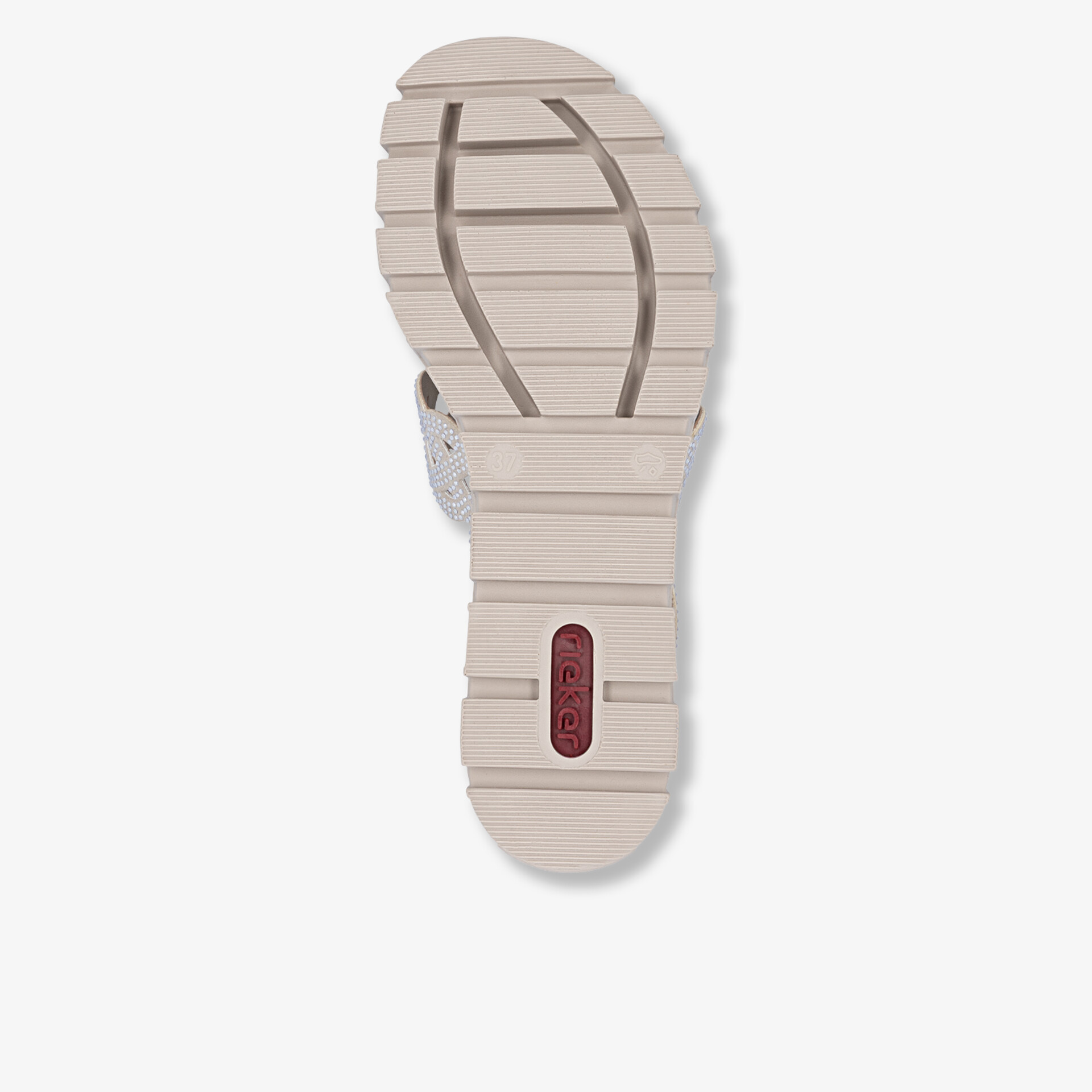 Robuste rutschfeste Schuhsohle mit tiefem Profil für maximalen Halt und Langlebigkeit