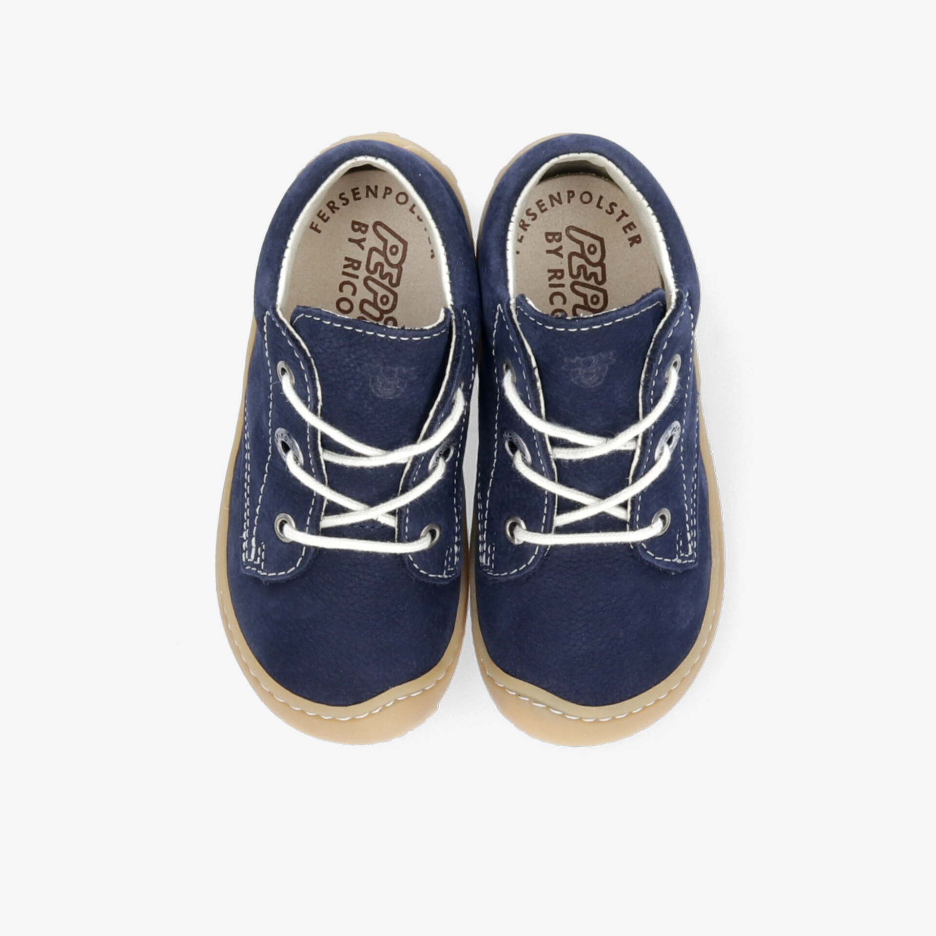 Blaue Schnürschuhe mit rutschfester Sohle und bequemer Passform. Ideal für alltägliches Tragen.