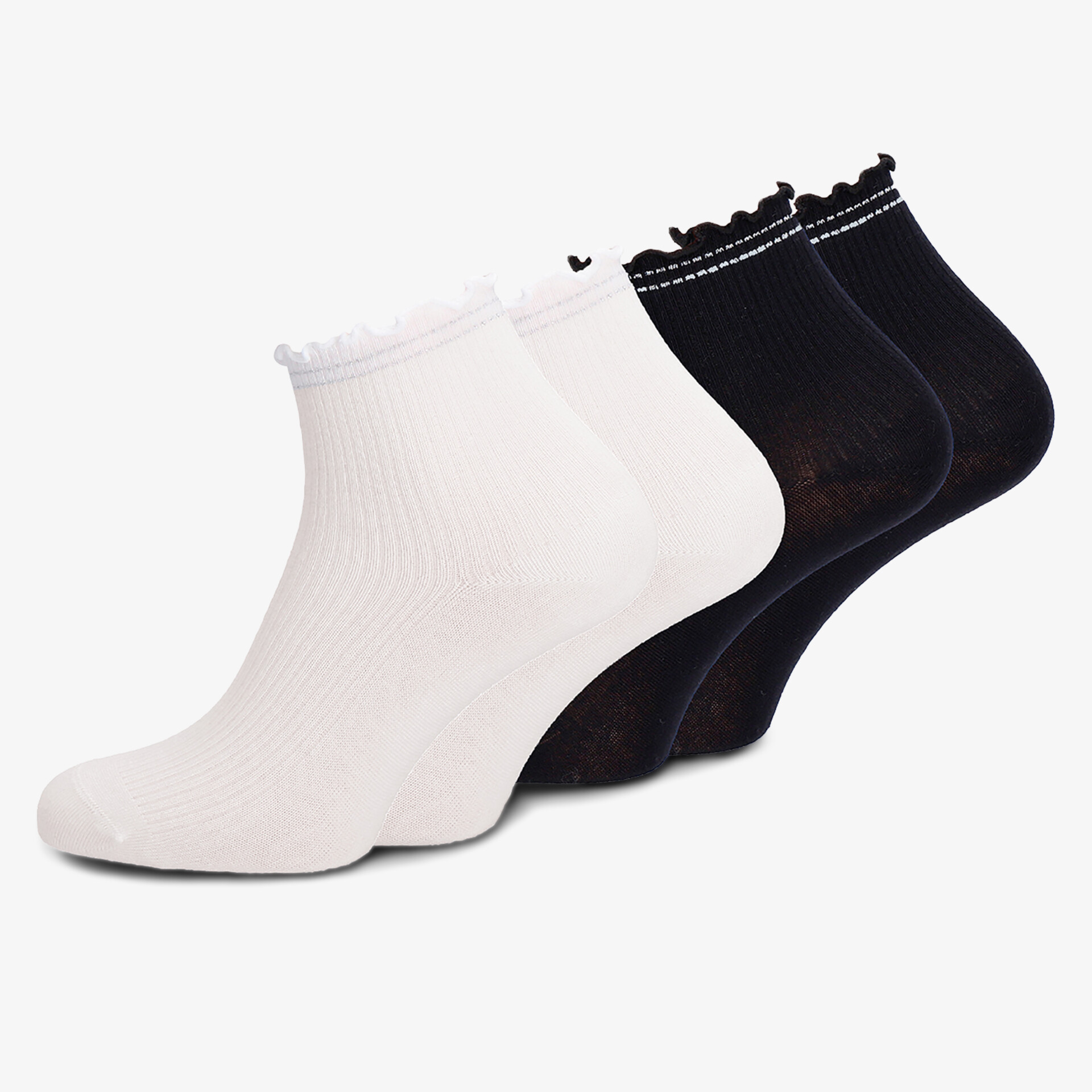 Weiche und atmungsaktive Socken im 4er-Pack, komfortabel und elastisch für angenehmen Tragekomfort