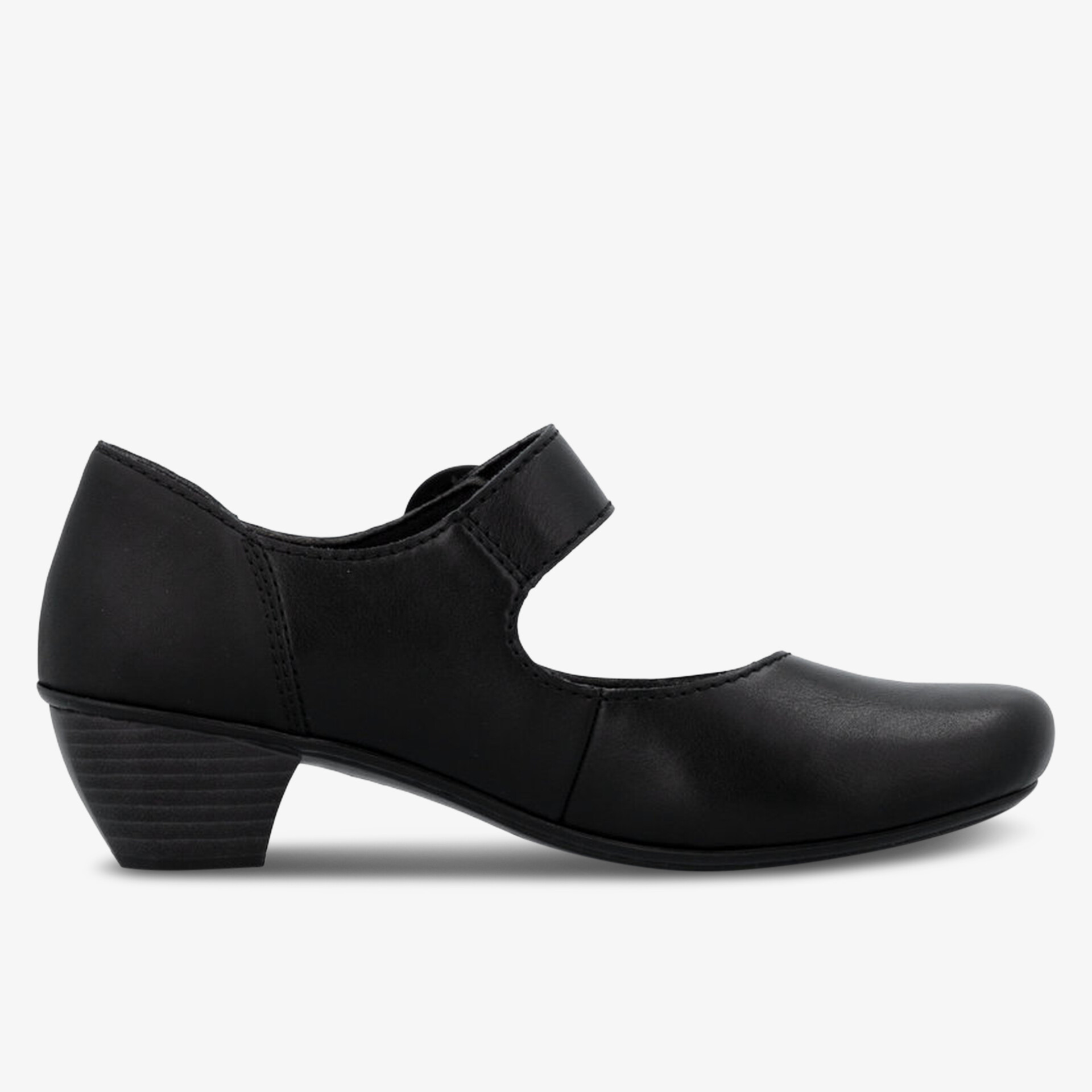 Eleganter Schuh mit mittelhohem Absatz und weichem Material für hohen Tragekomfort