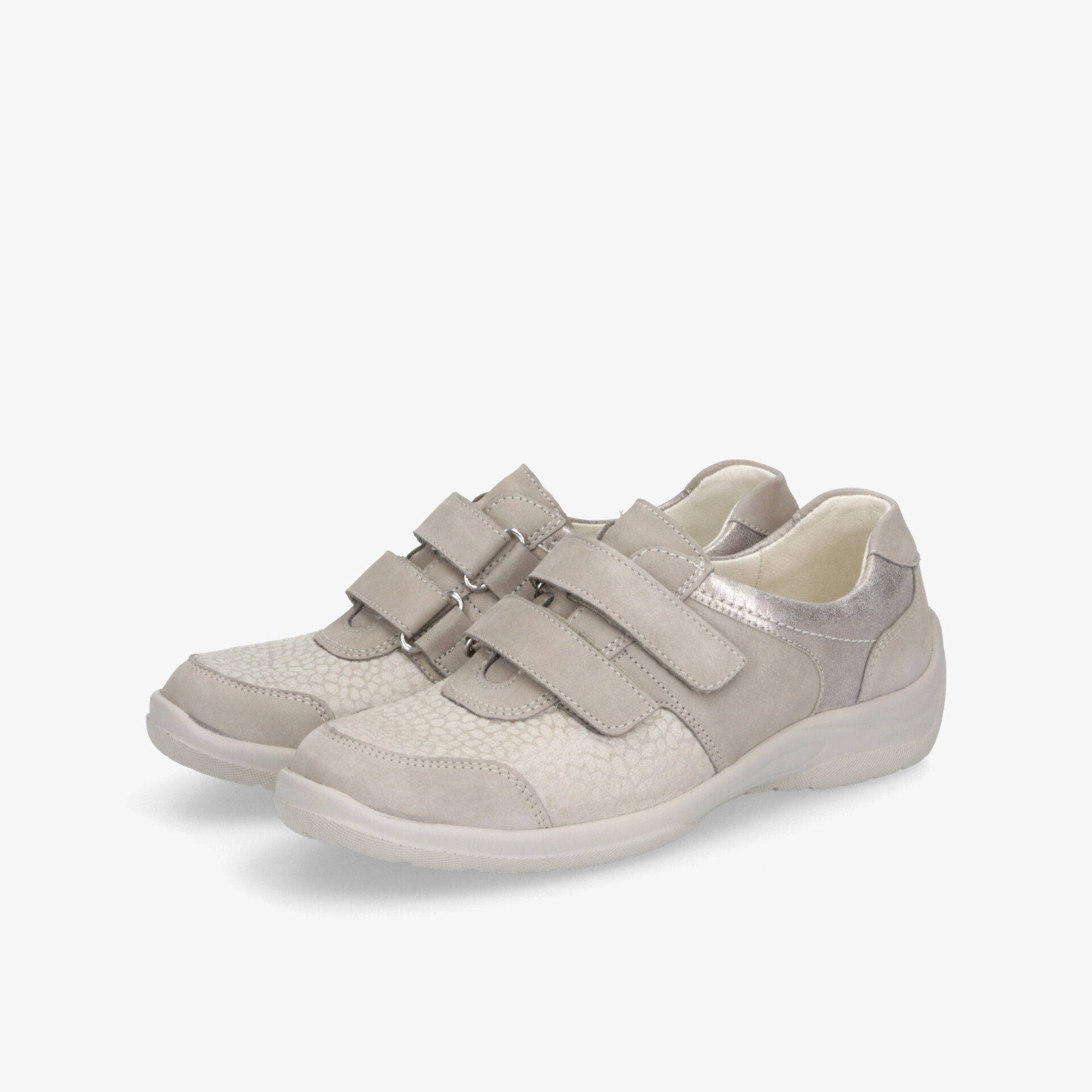 Bequemer Sneaker mit dämpfender Sohle und verstellbaren Klettverschlüssen für optimalen Sitz und Komfort