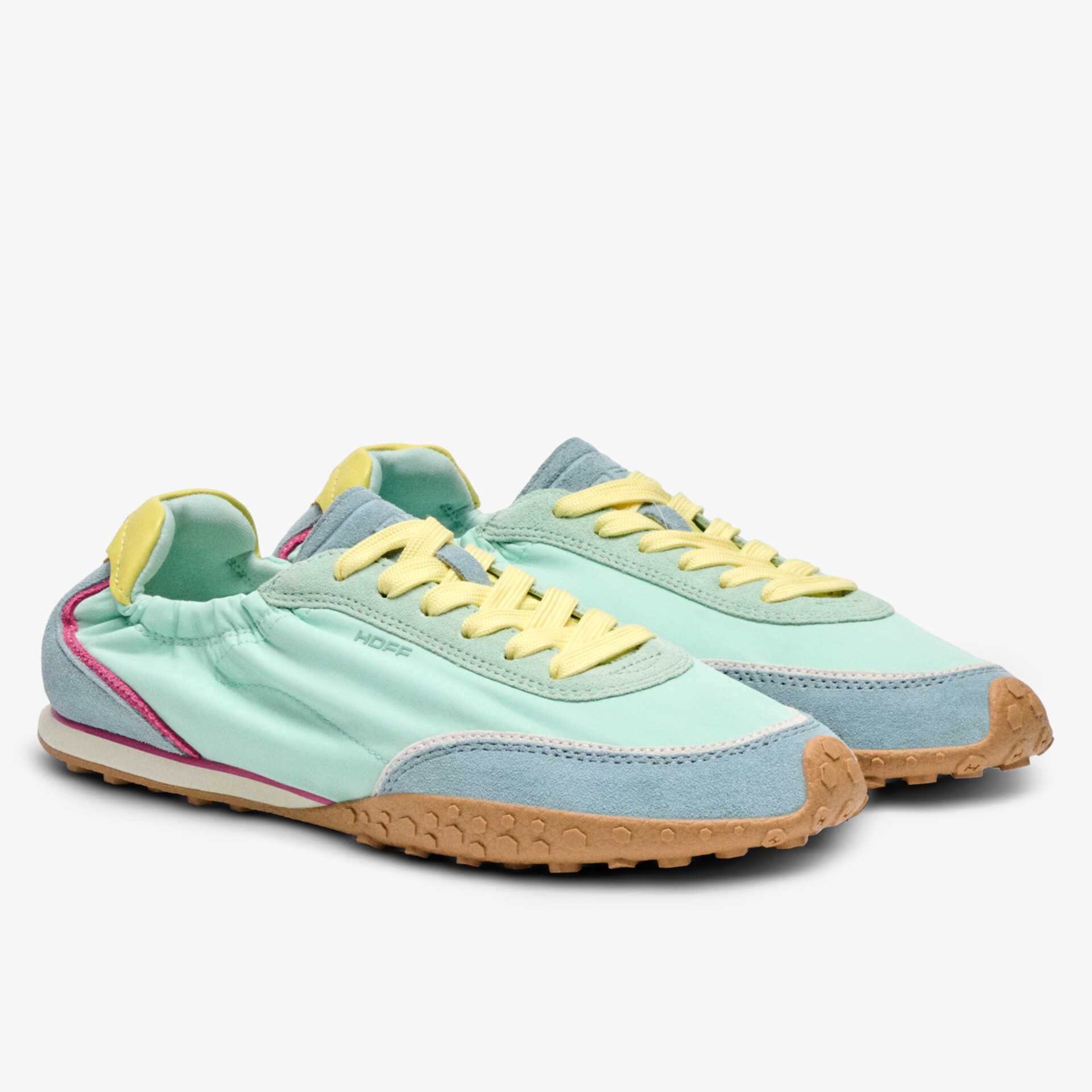 Leichte Sneaker mit bequemer Passform und farbenfrohem Design, flexible Sohle für sportlichen Komfort