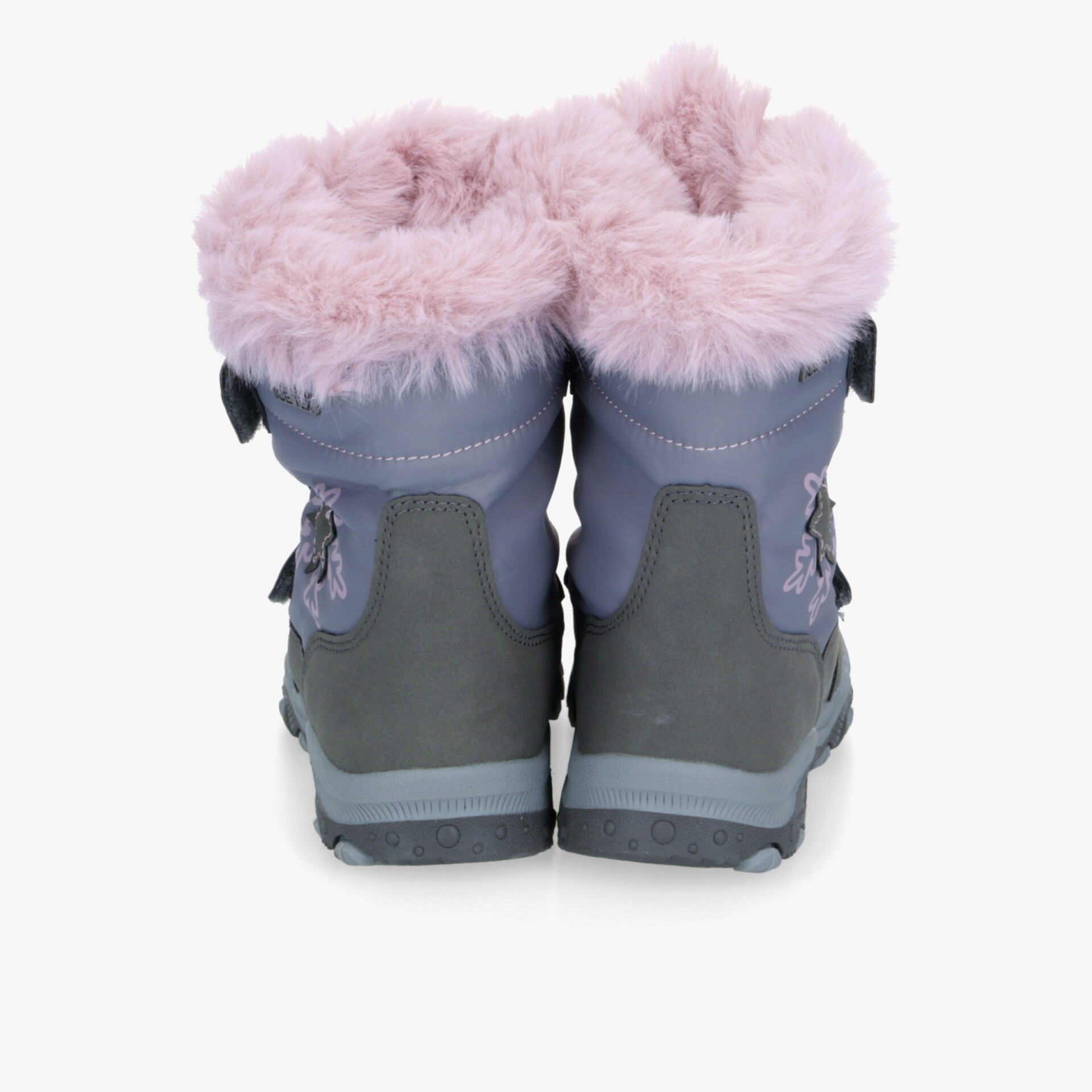 Robuste warme Stiefel mit weichem, flauschigem Innenfutter und praktischen Reißverschlüssen, ideal für kalte Bedingungen