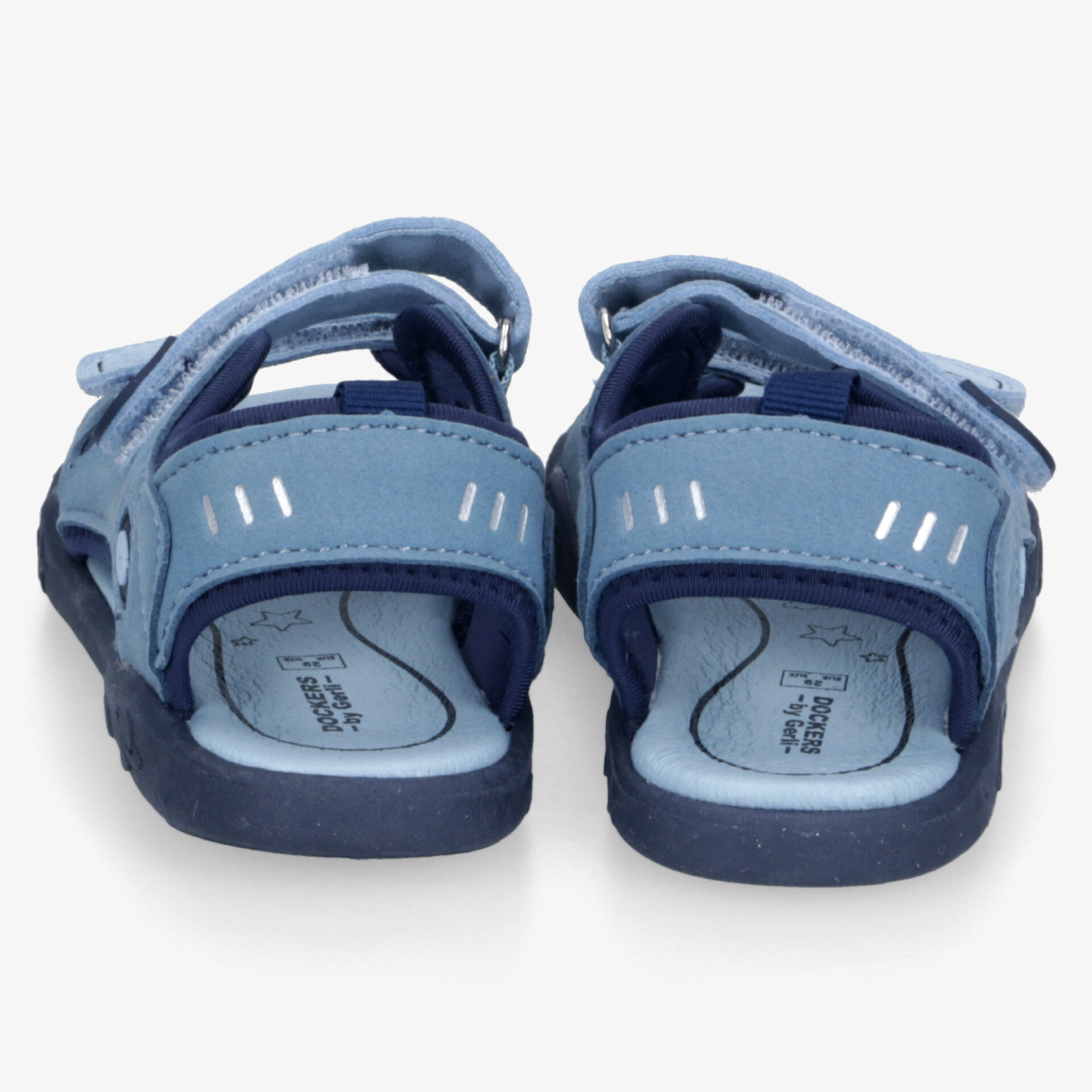 Sportliche blaue Sandalen mit Klettverschluss und rutschfester Sohle, bequem und strapazierfähig